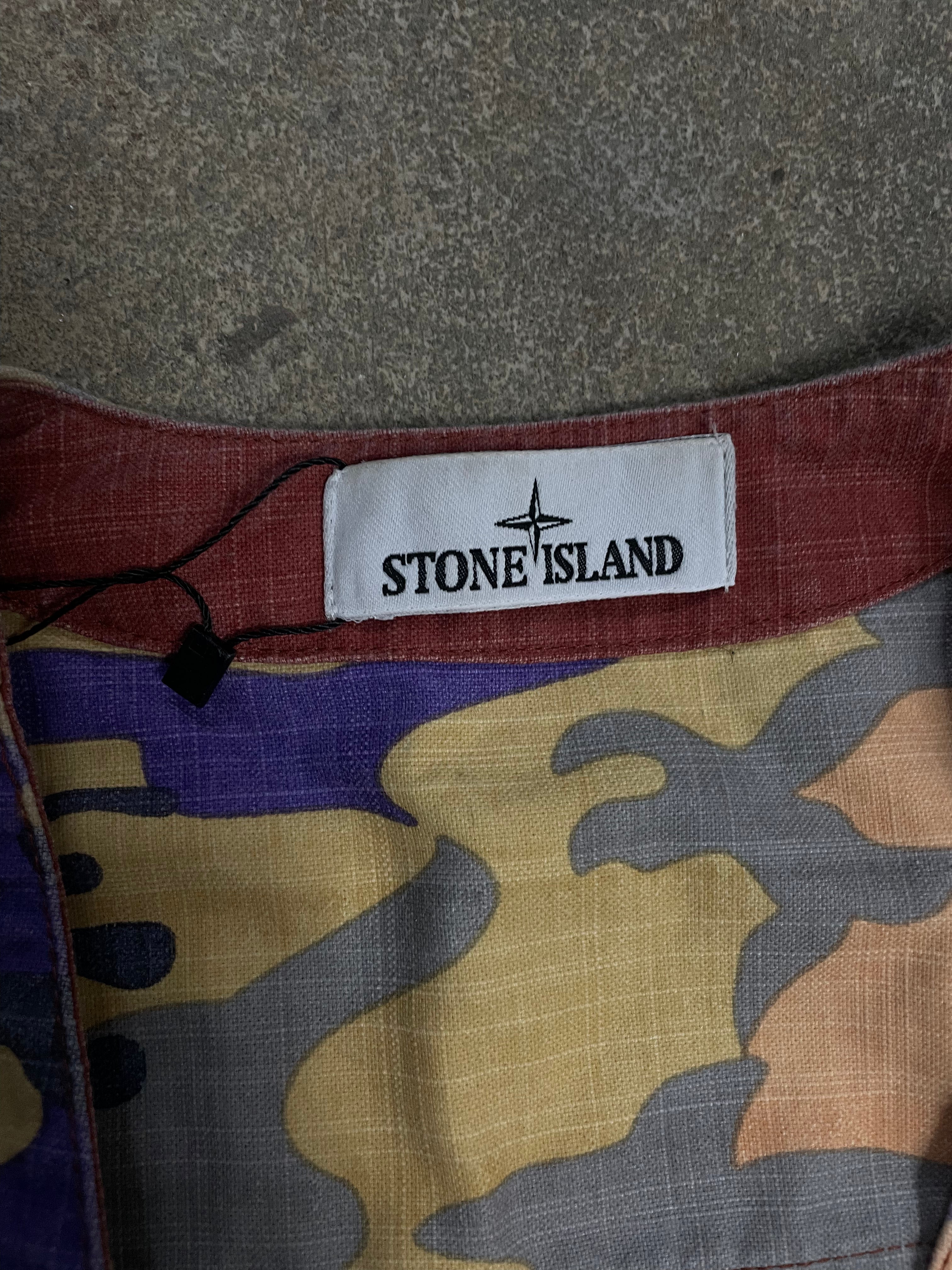 Stone Island Vest Muli Camo Used Medium N/A