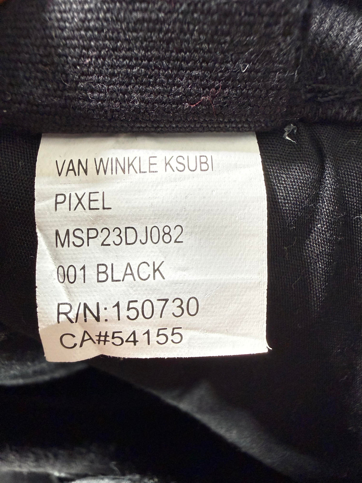 Ksubi Rose Black Wash Jeans