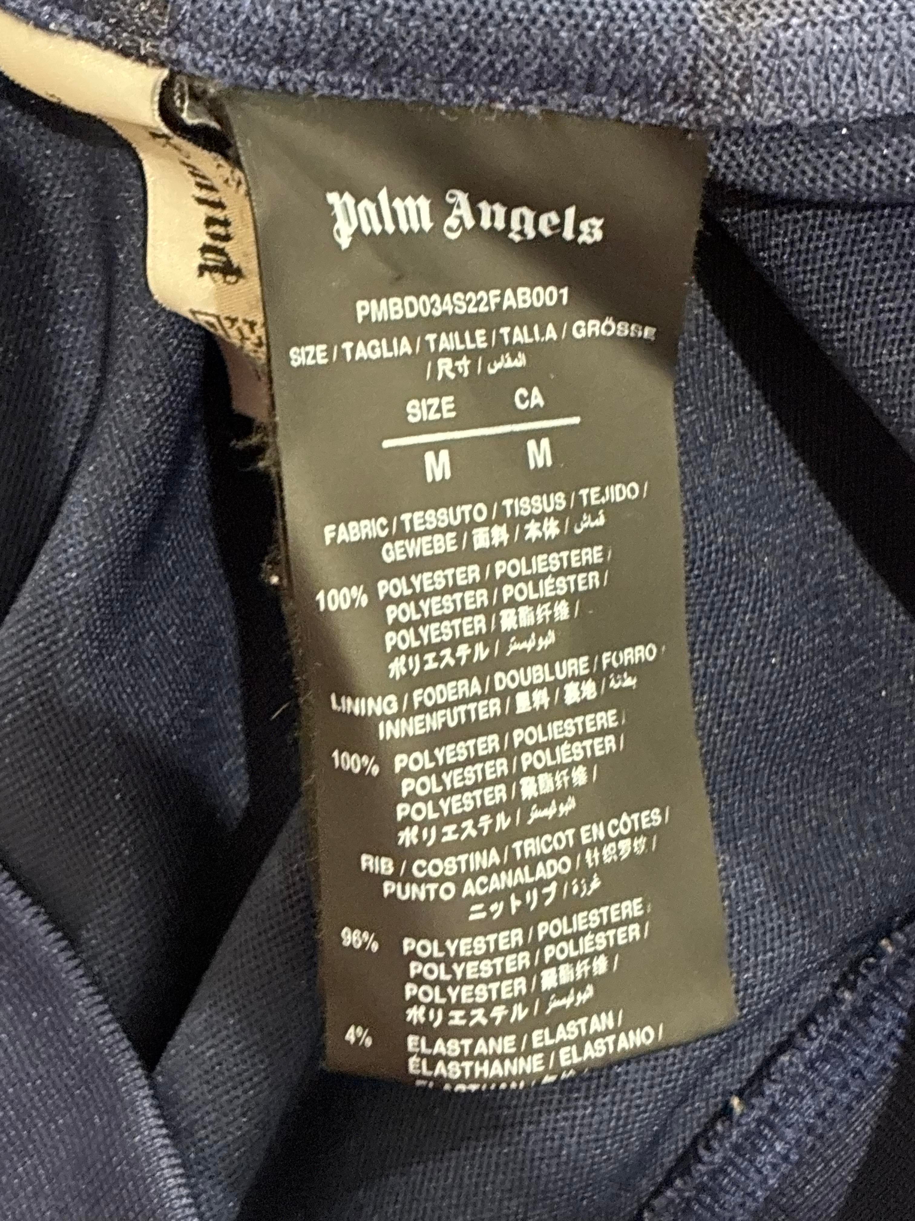 Palm Angels Navy & Cream Red Track Suit