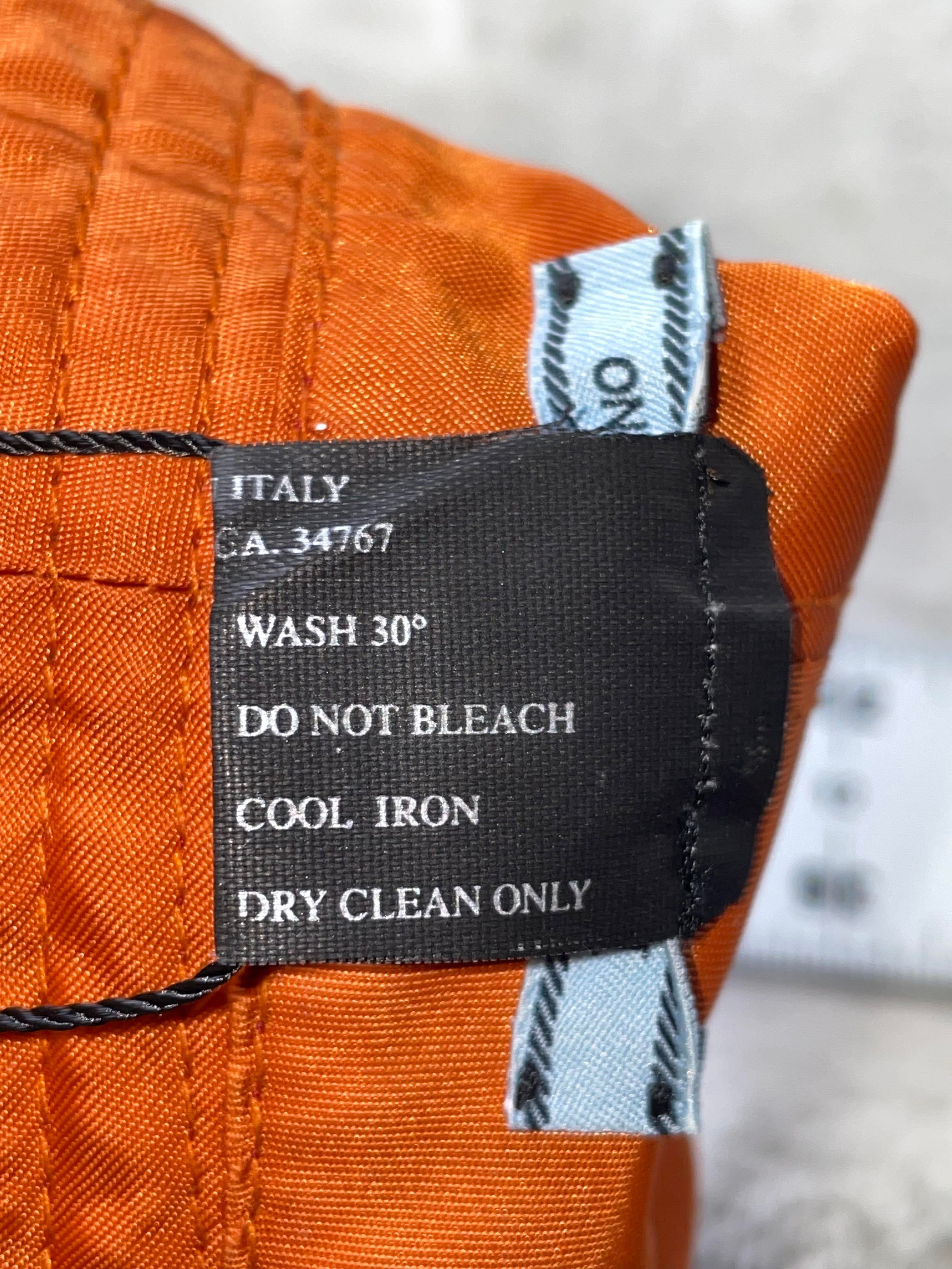 Prada Red & Orange Bucket