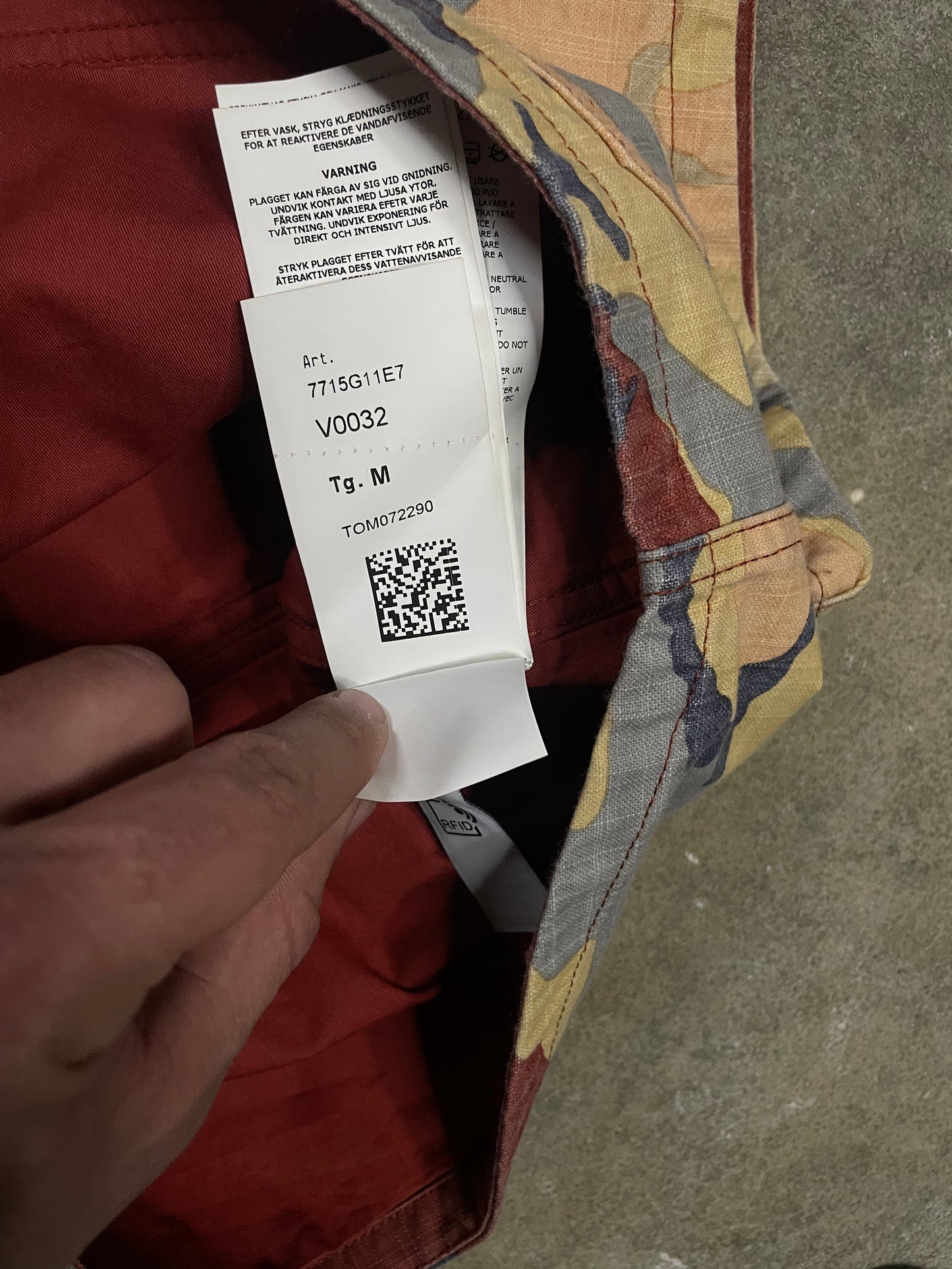 Stone Island Vest Muli Camo Used Medium N/A