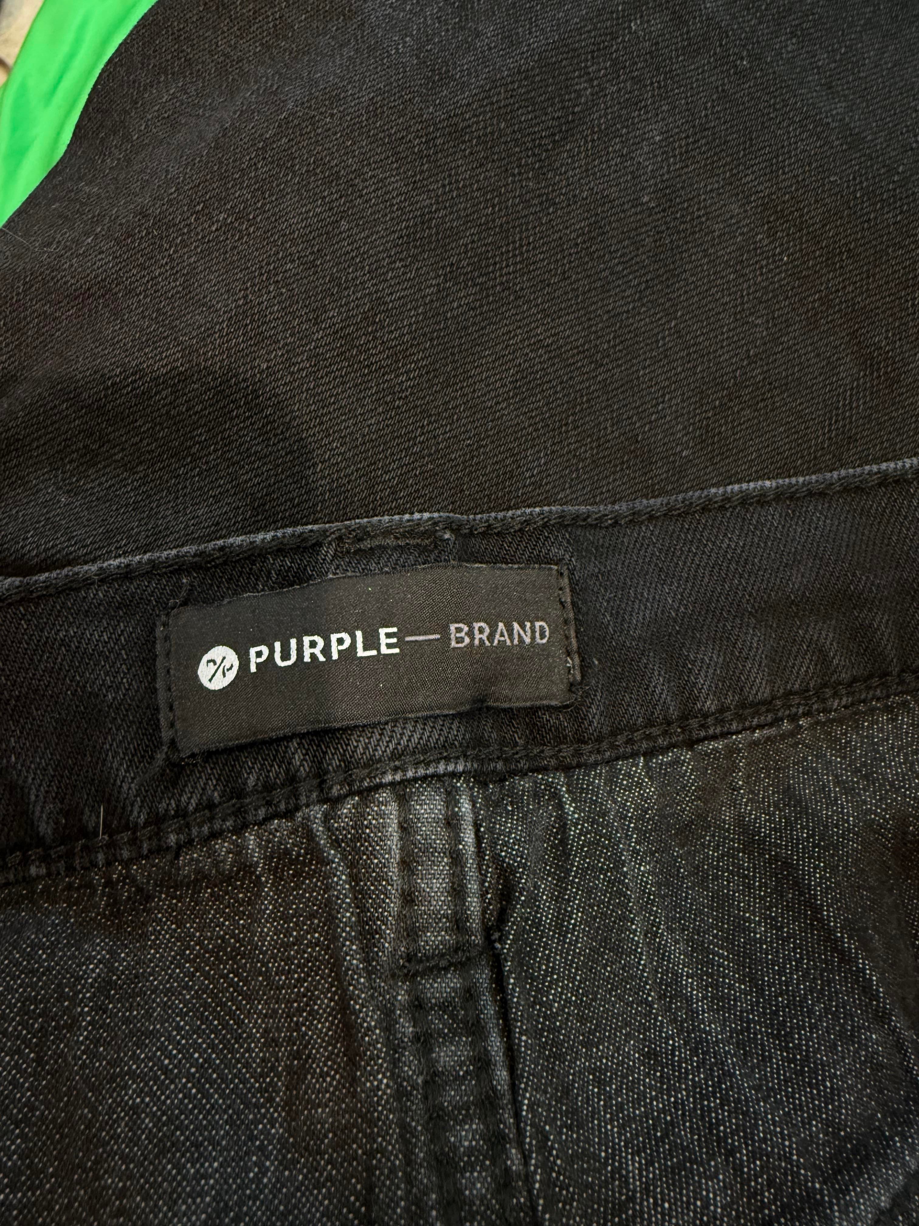 Purple Brand Plain Black Jeans