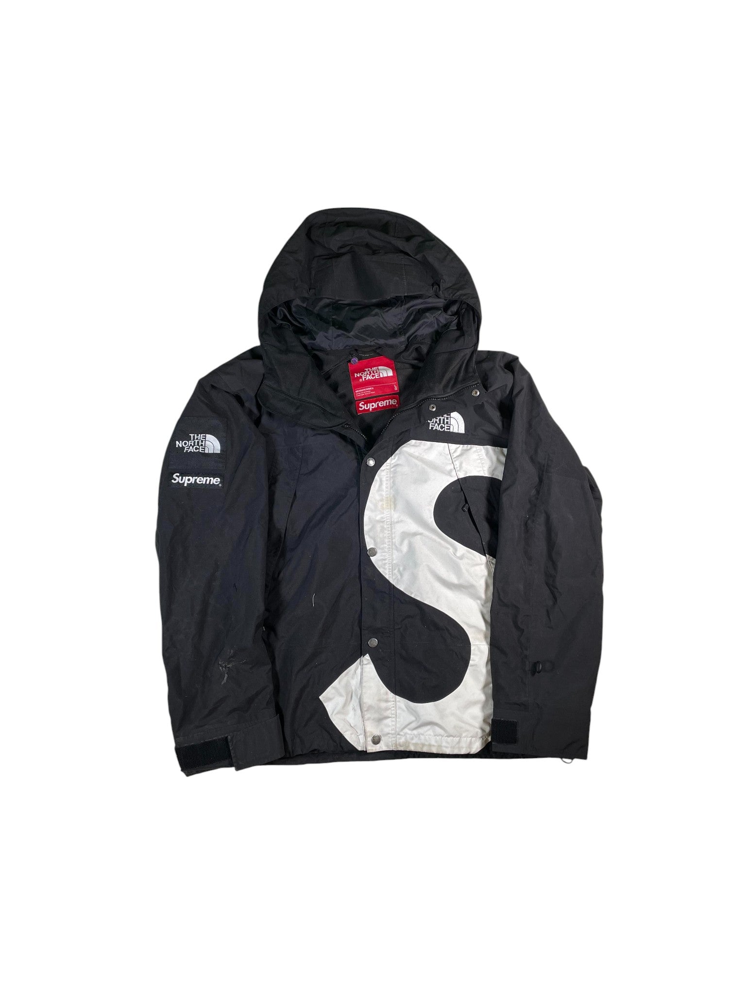 Supreme TNF S Logo Black Mountain Jacket