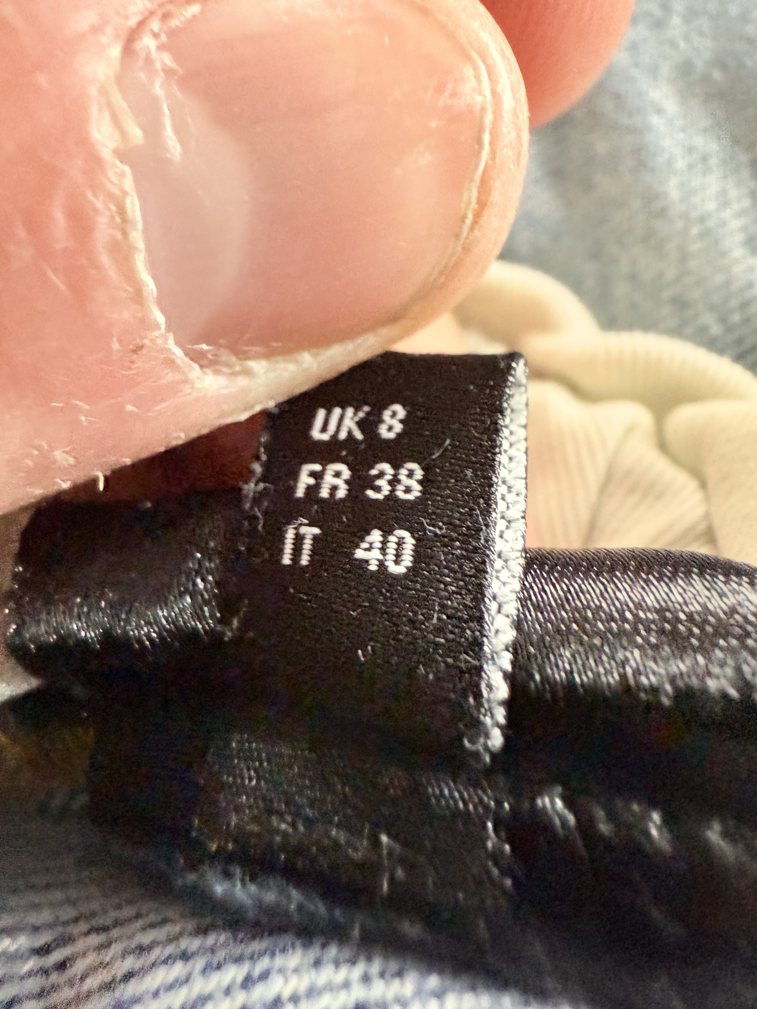 Amiri Jeans Light Wash Splatter Swarovski Patch Used 26