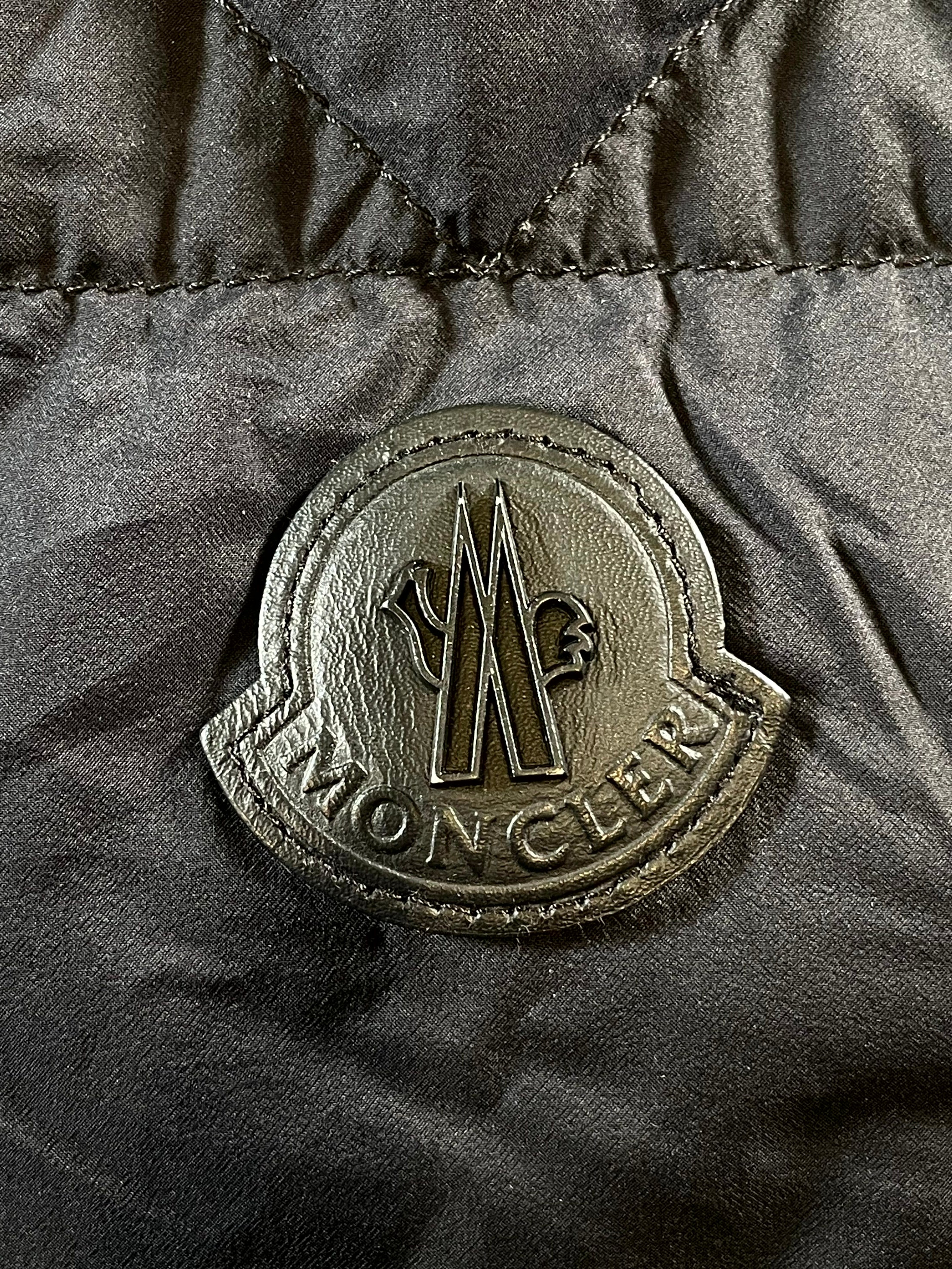 Moncler "Mussala giubboto" Black Jacket
