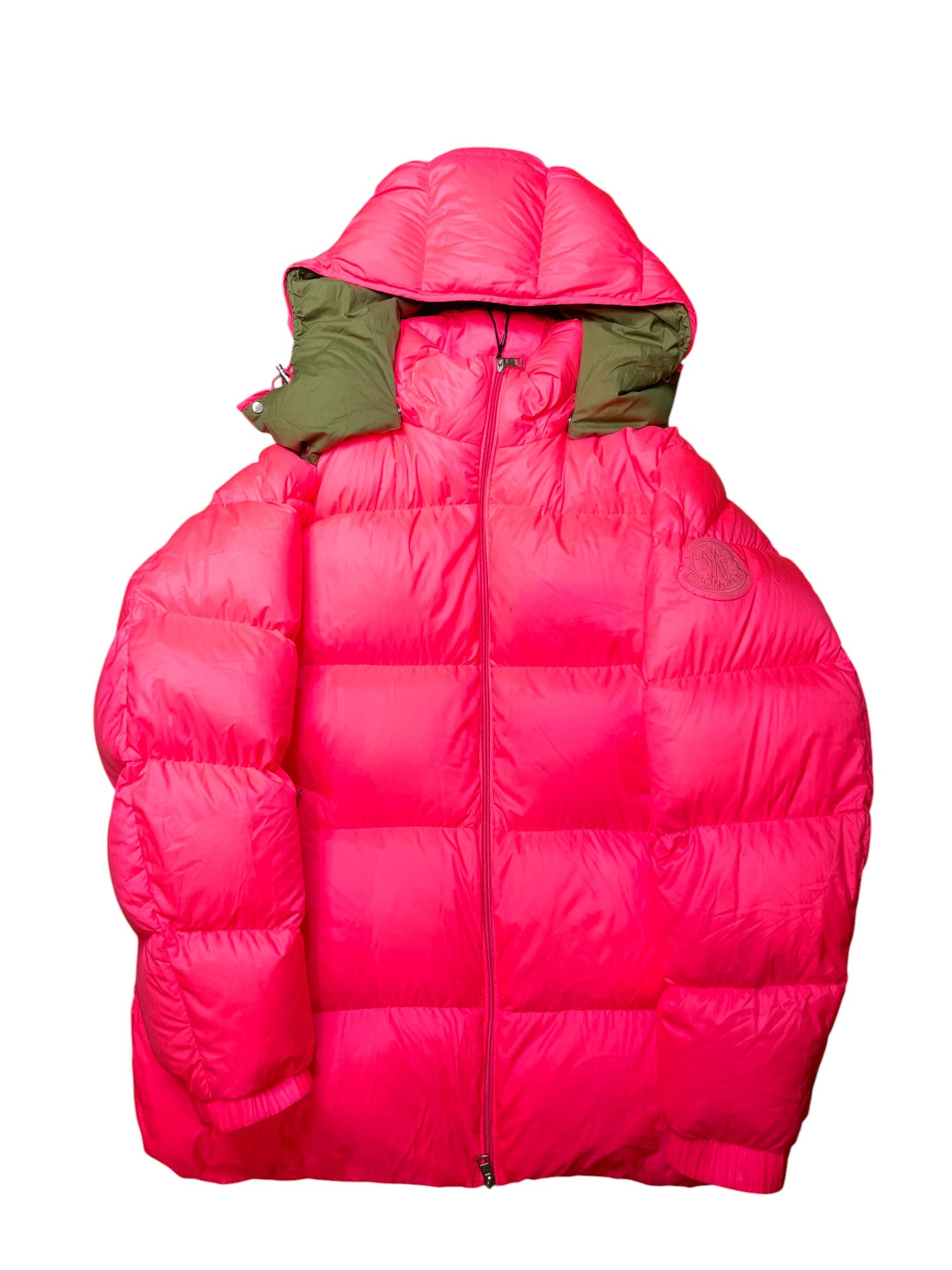 Moncler Pink Puffer Coat