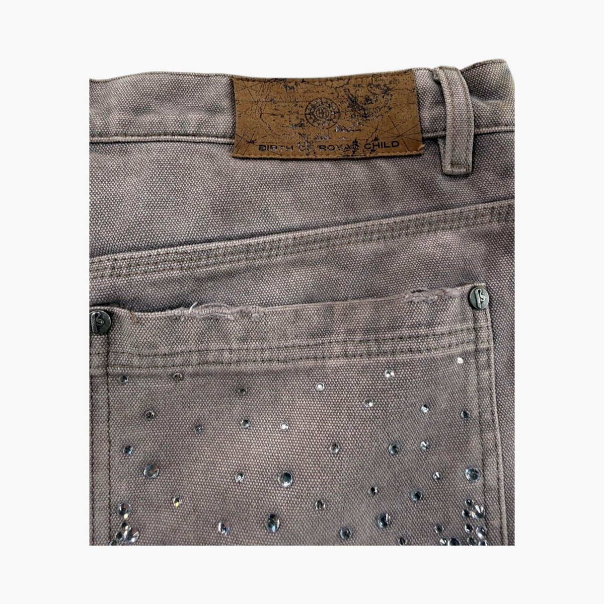 Birth Of A Royal Child Jorts Brown Shorts
