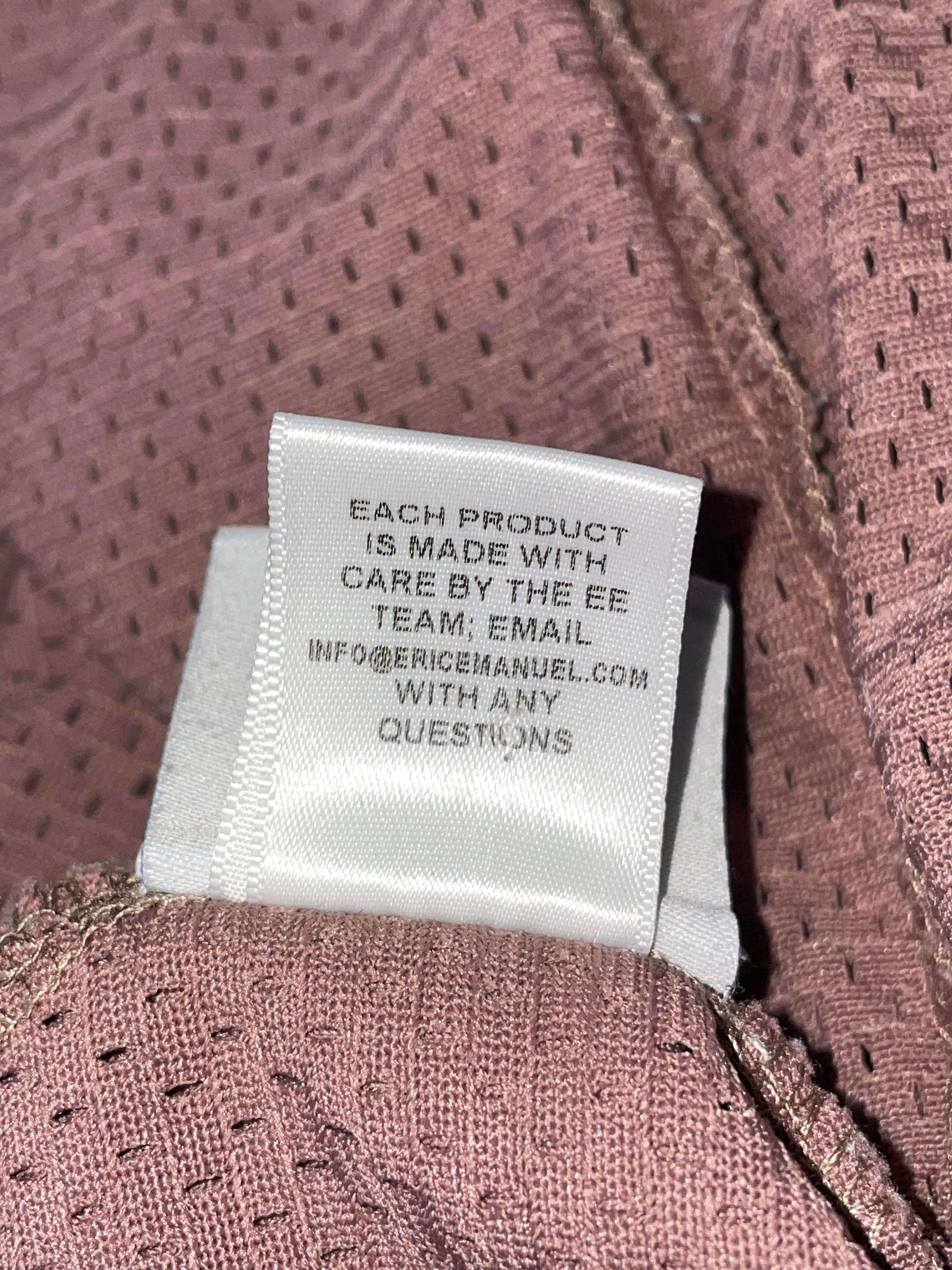 Eric Emanuel Blush Pink & Red Shorts