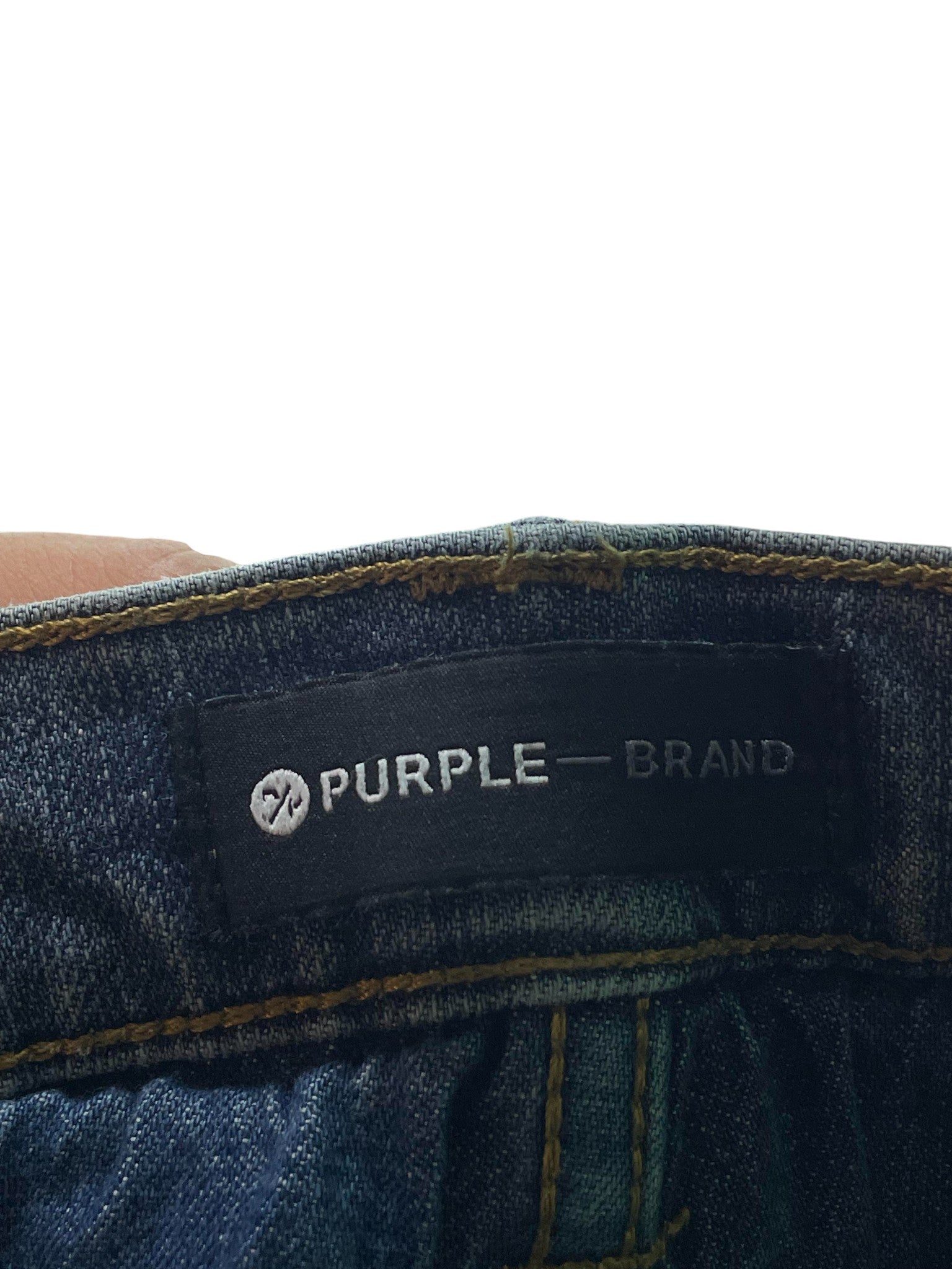 Purple Brand 'Splatter' Light Wash Jeans
