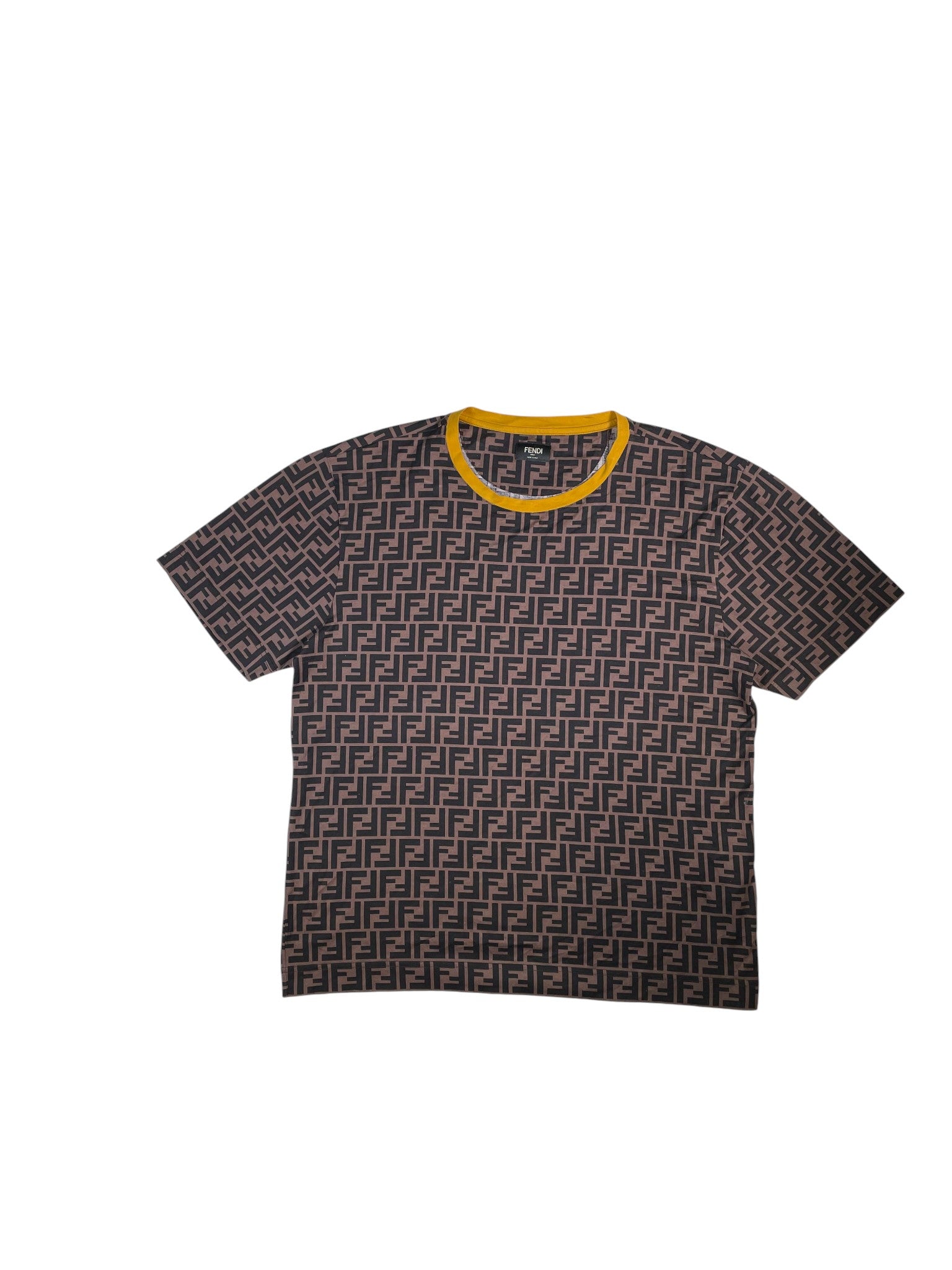Fendi Brown Monogram Tee