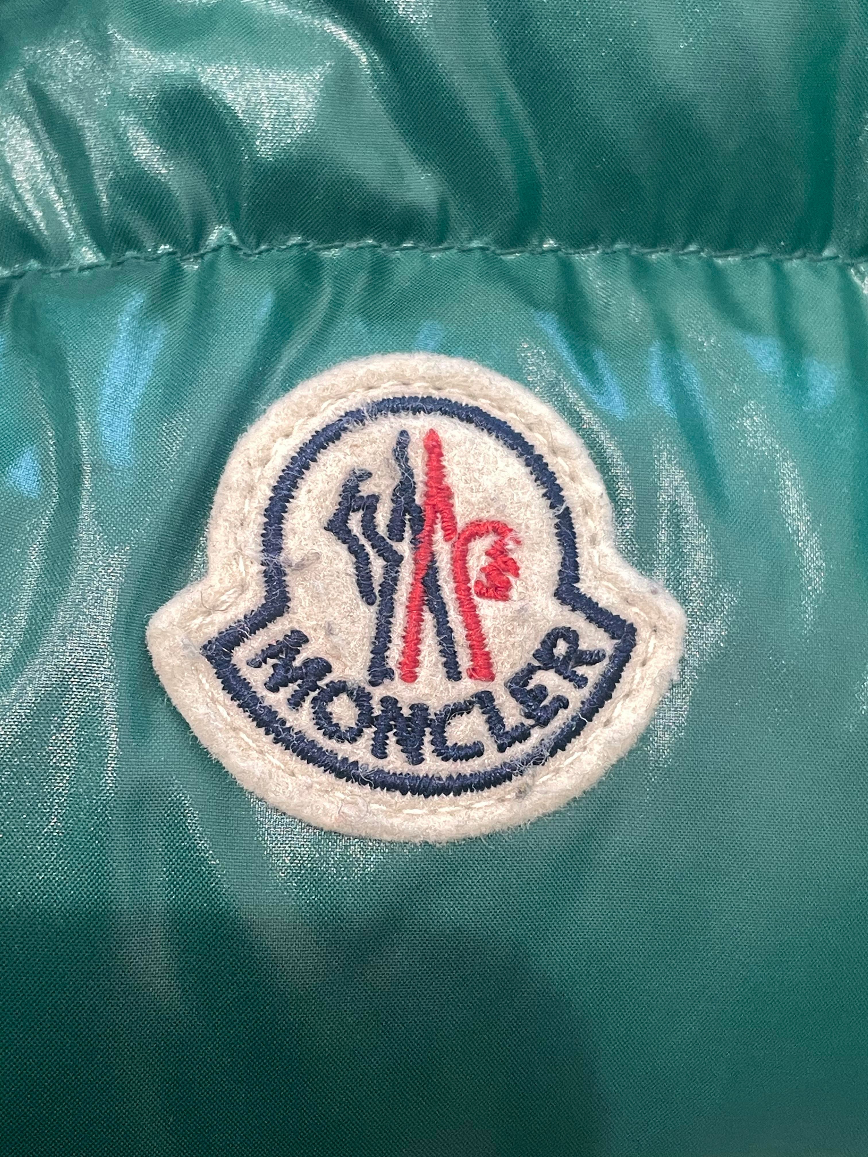 Moncler Green Puffer Vest
