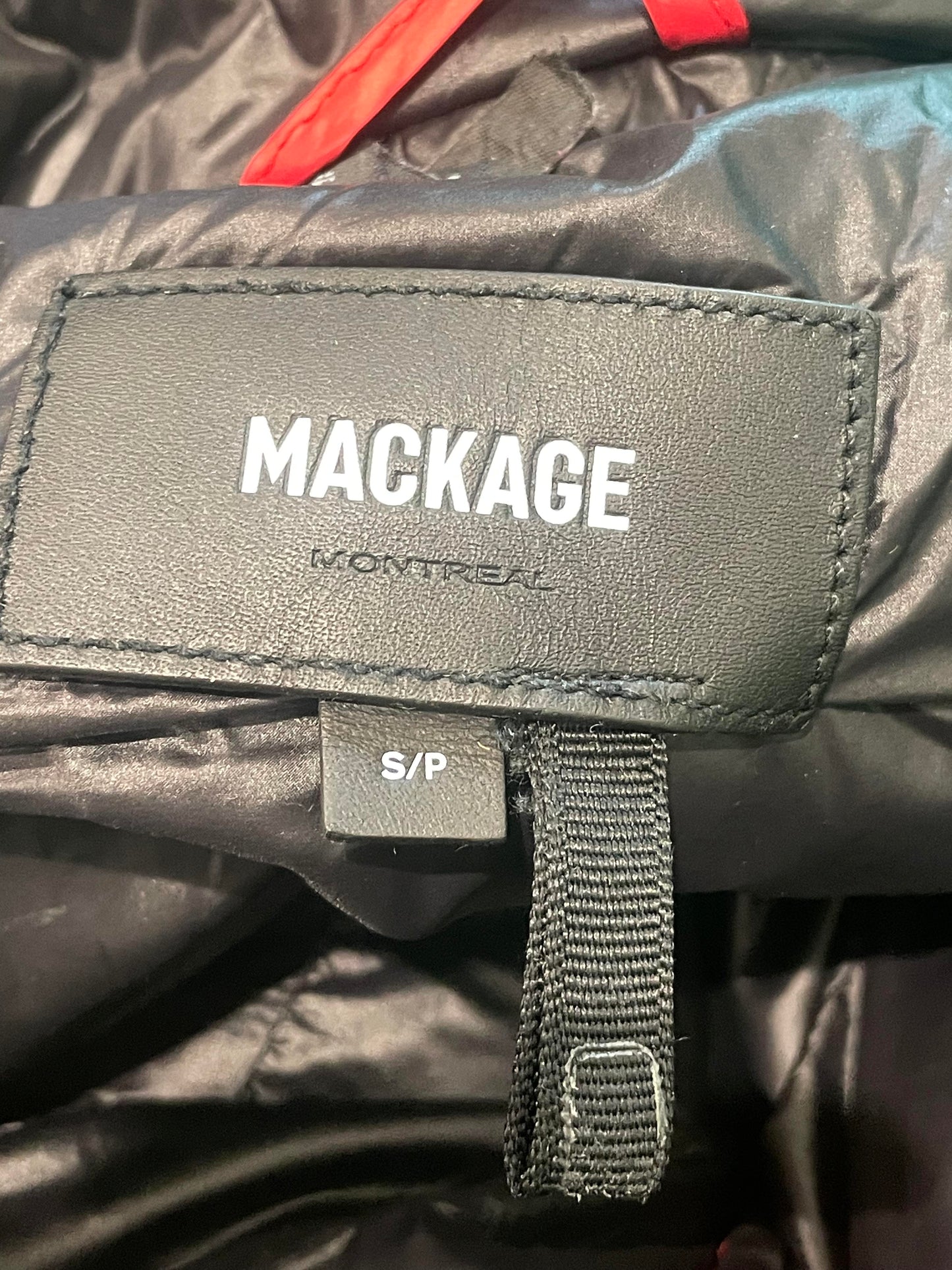 Mackage Puffer Red Women's Coat
