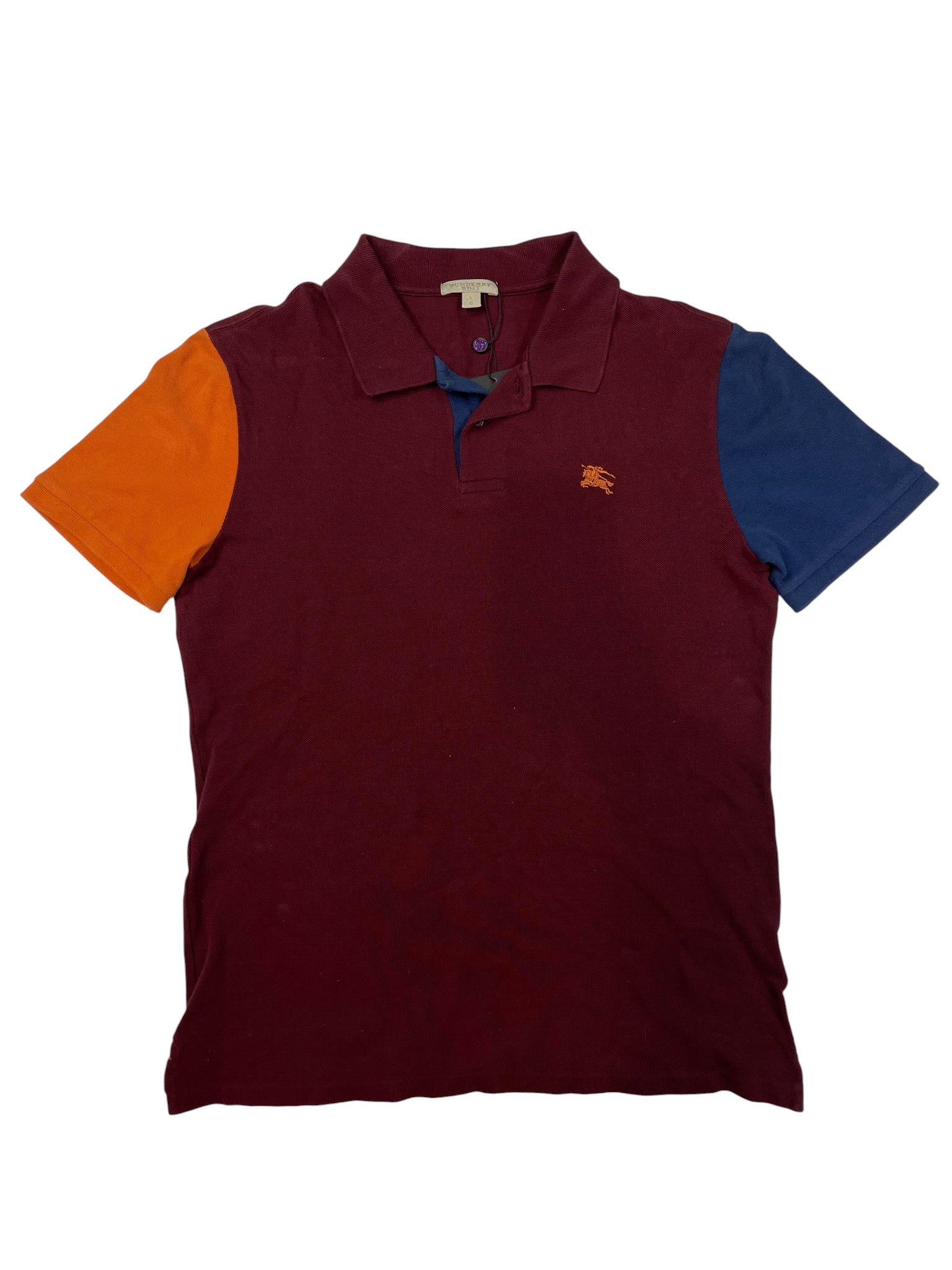 Burberry Burgundy Polo