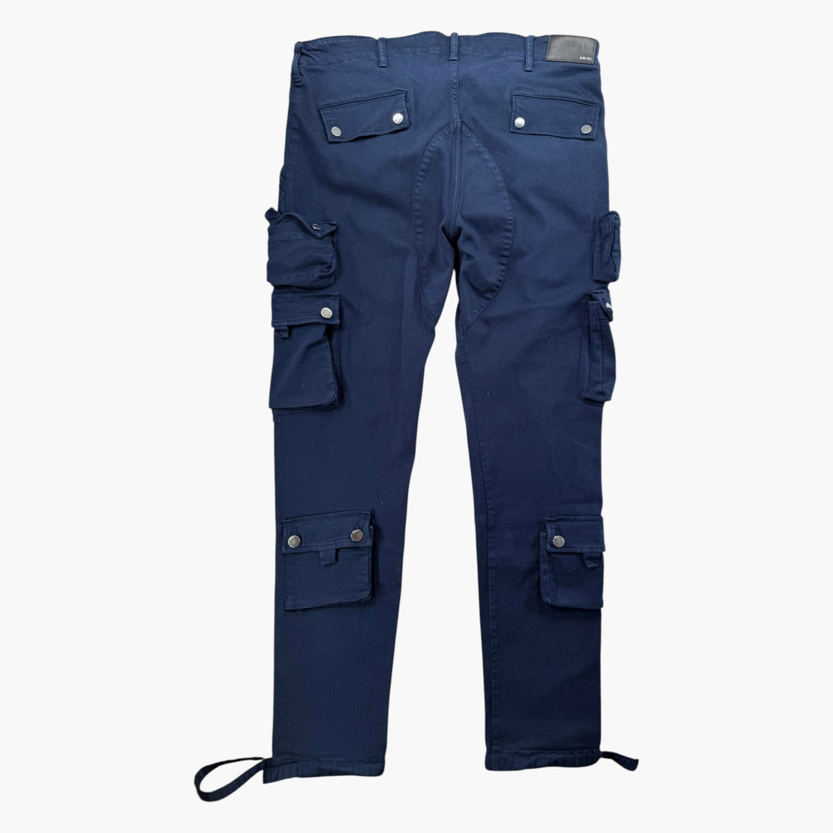 Amiri Denim Navy Cargo Pants