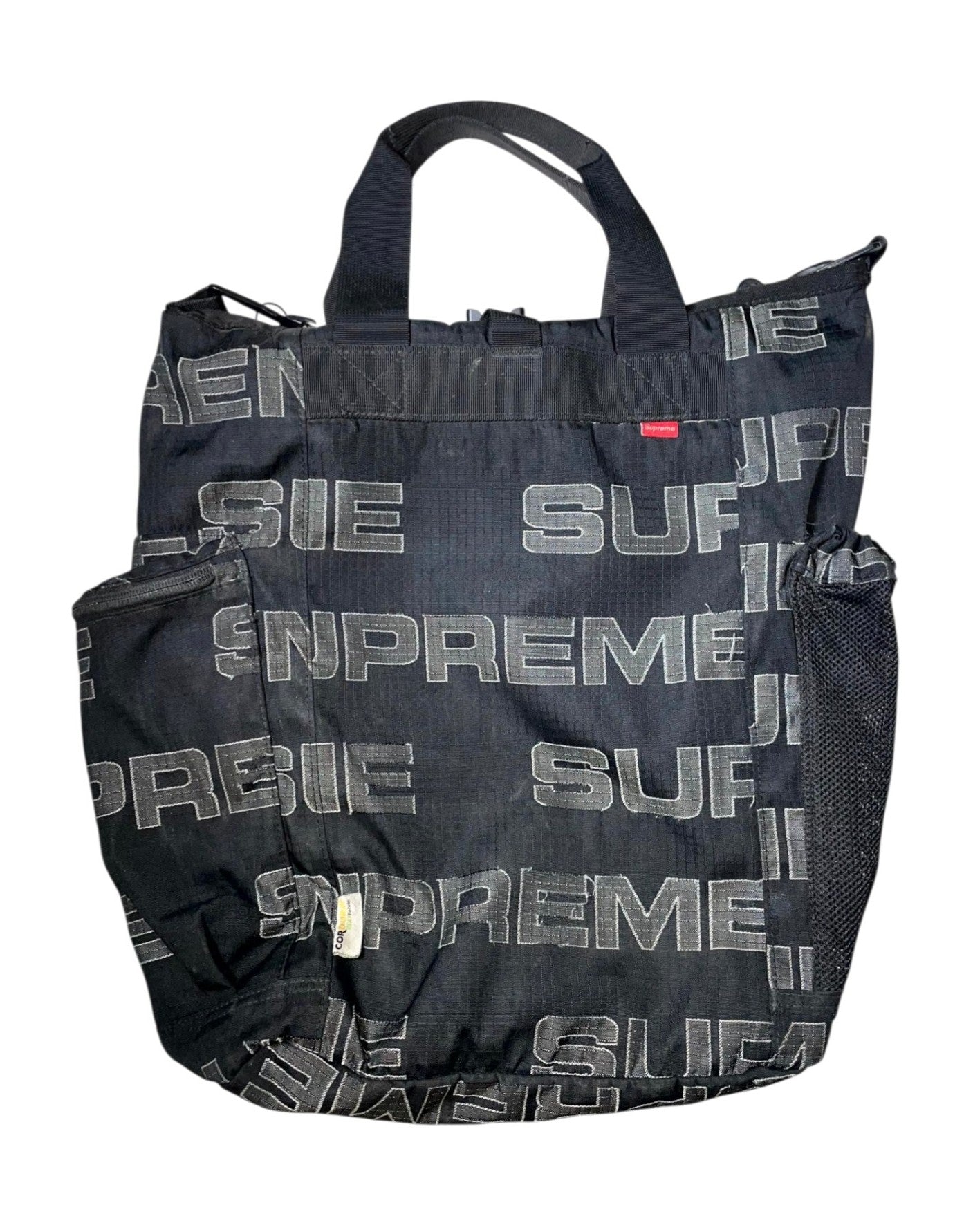 Supreme Clasp Black Backpack