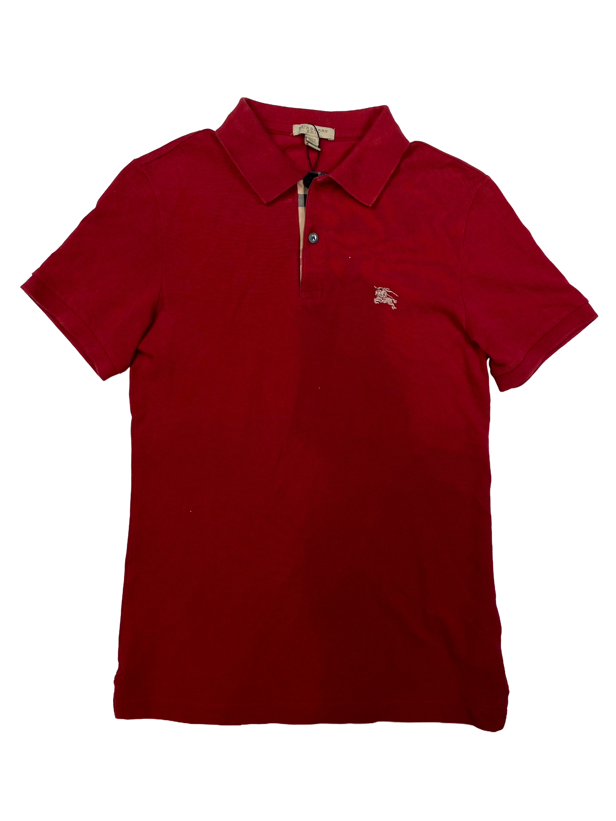 Burberry Red Polo