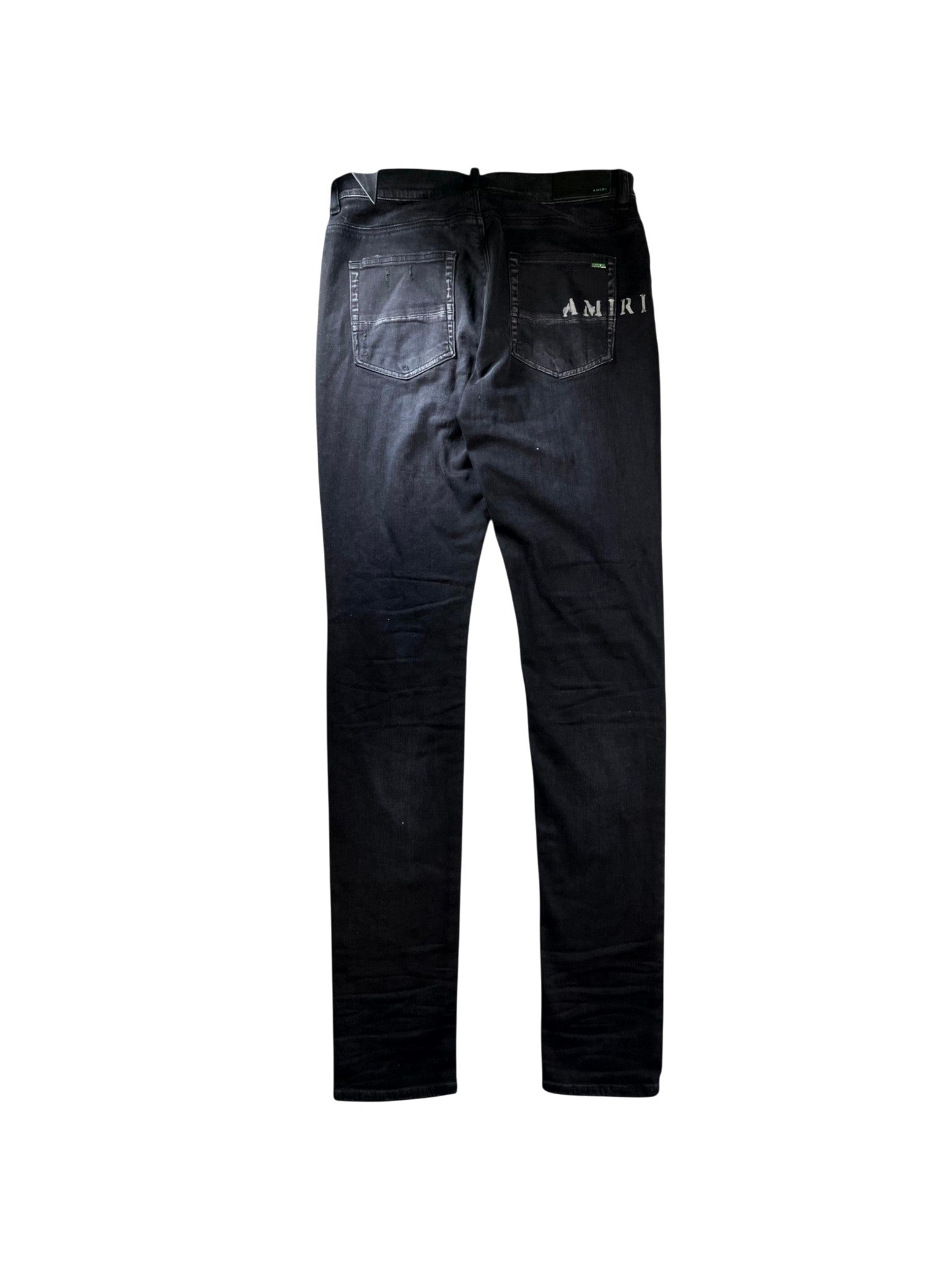 Amiri "Hibiscus" Black Jeans
