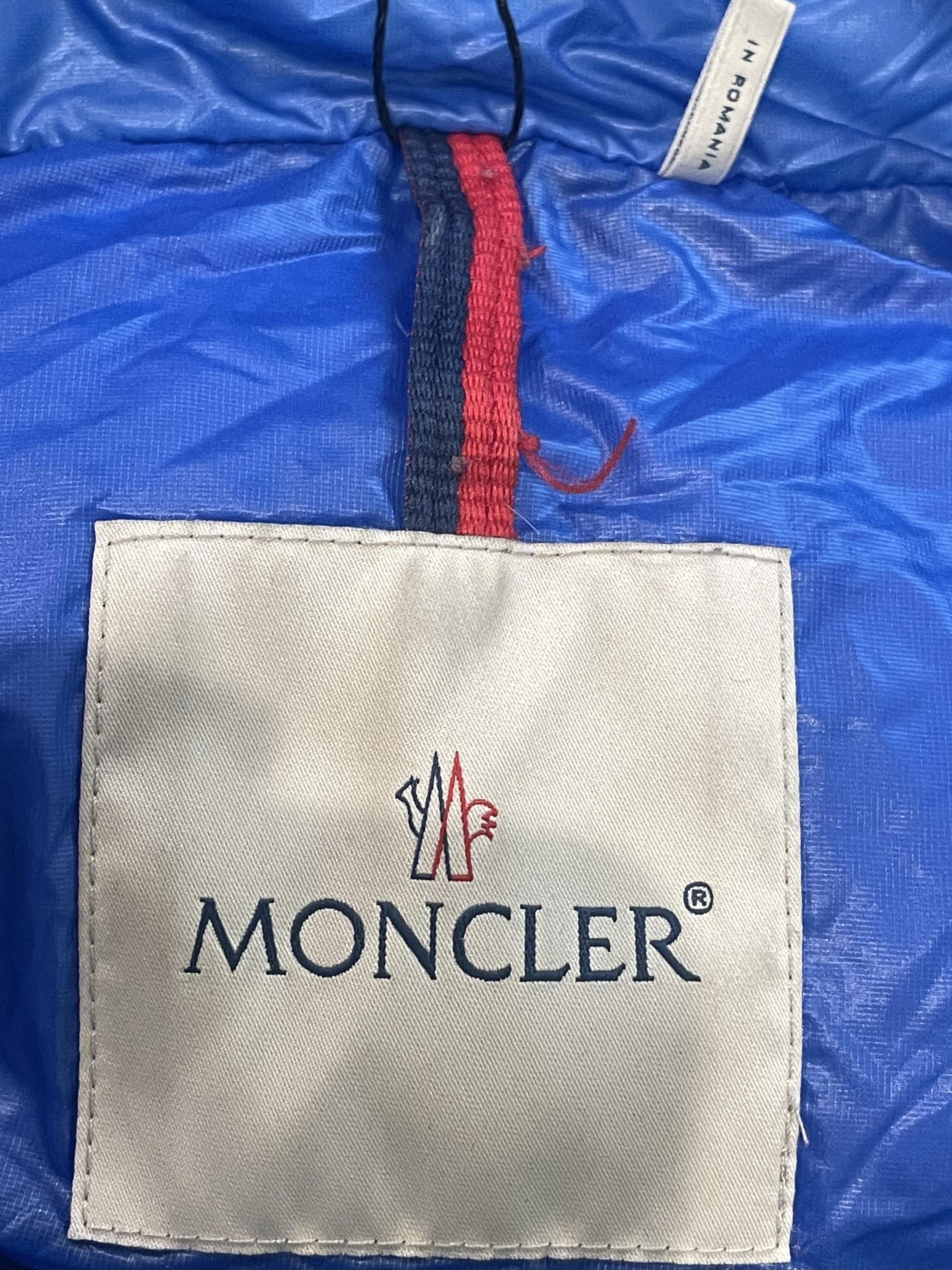 Moncler "Lamentin" Royal Blue Puffer Coat