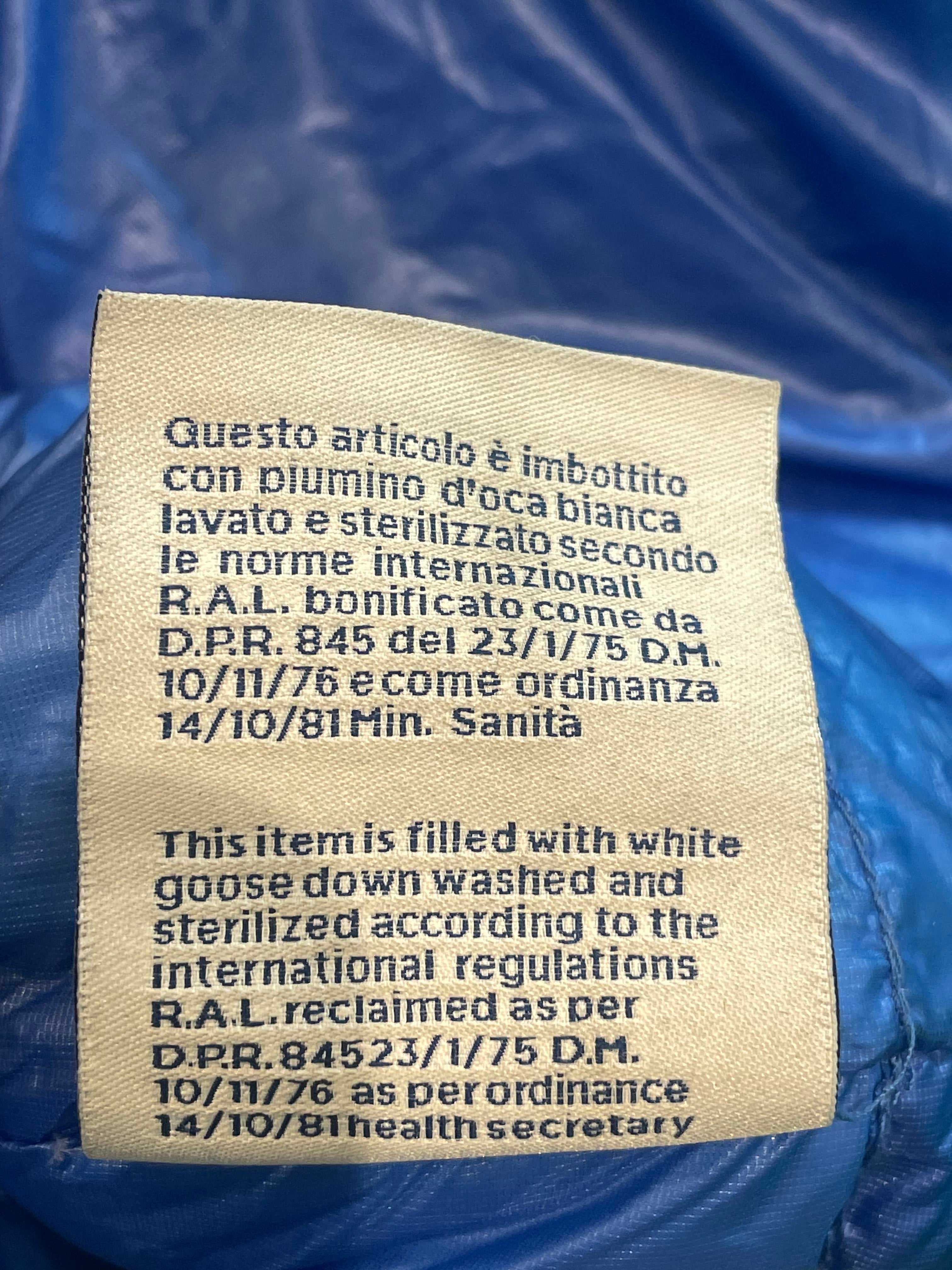 Moncler "Lamentin" Royal Blue Puffer Coat