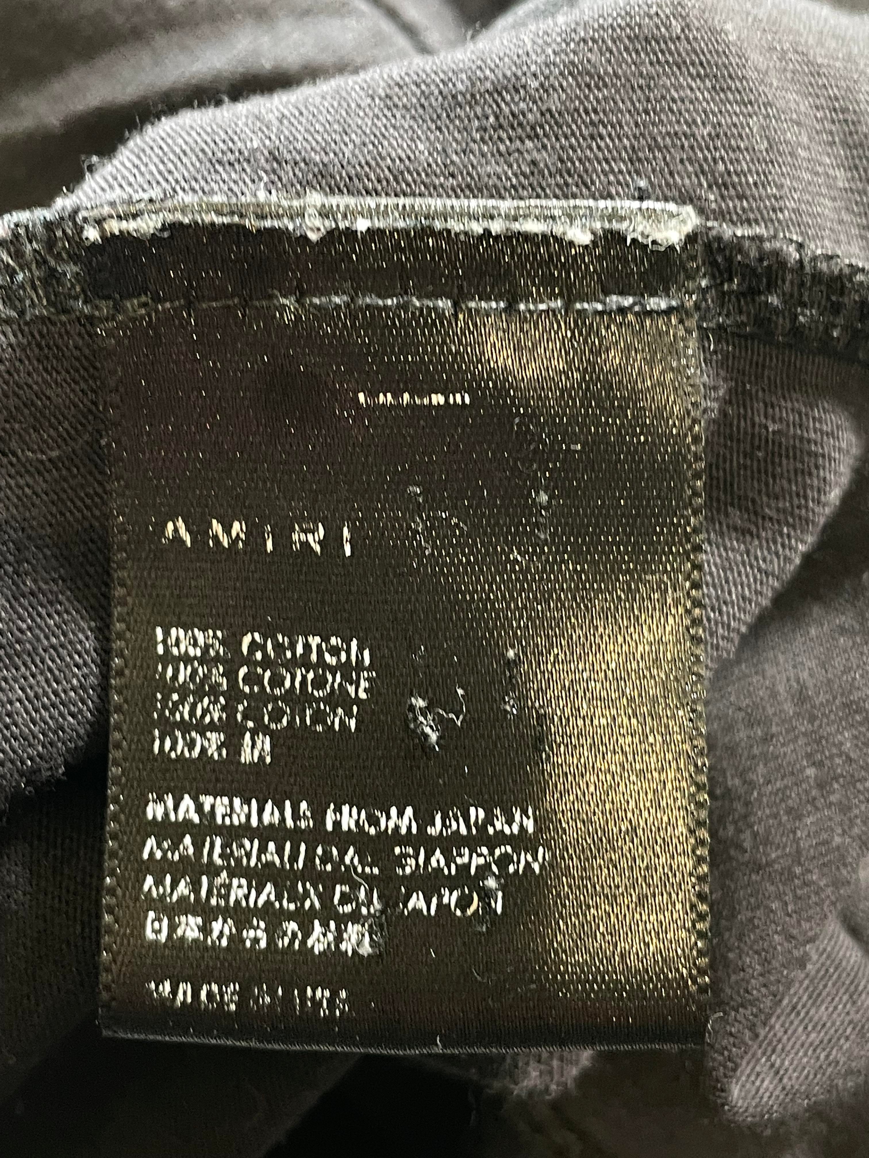 Amiri Love Me Multi Black Tee