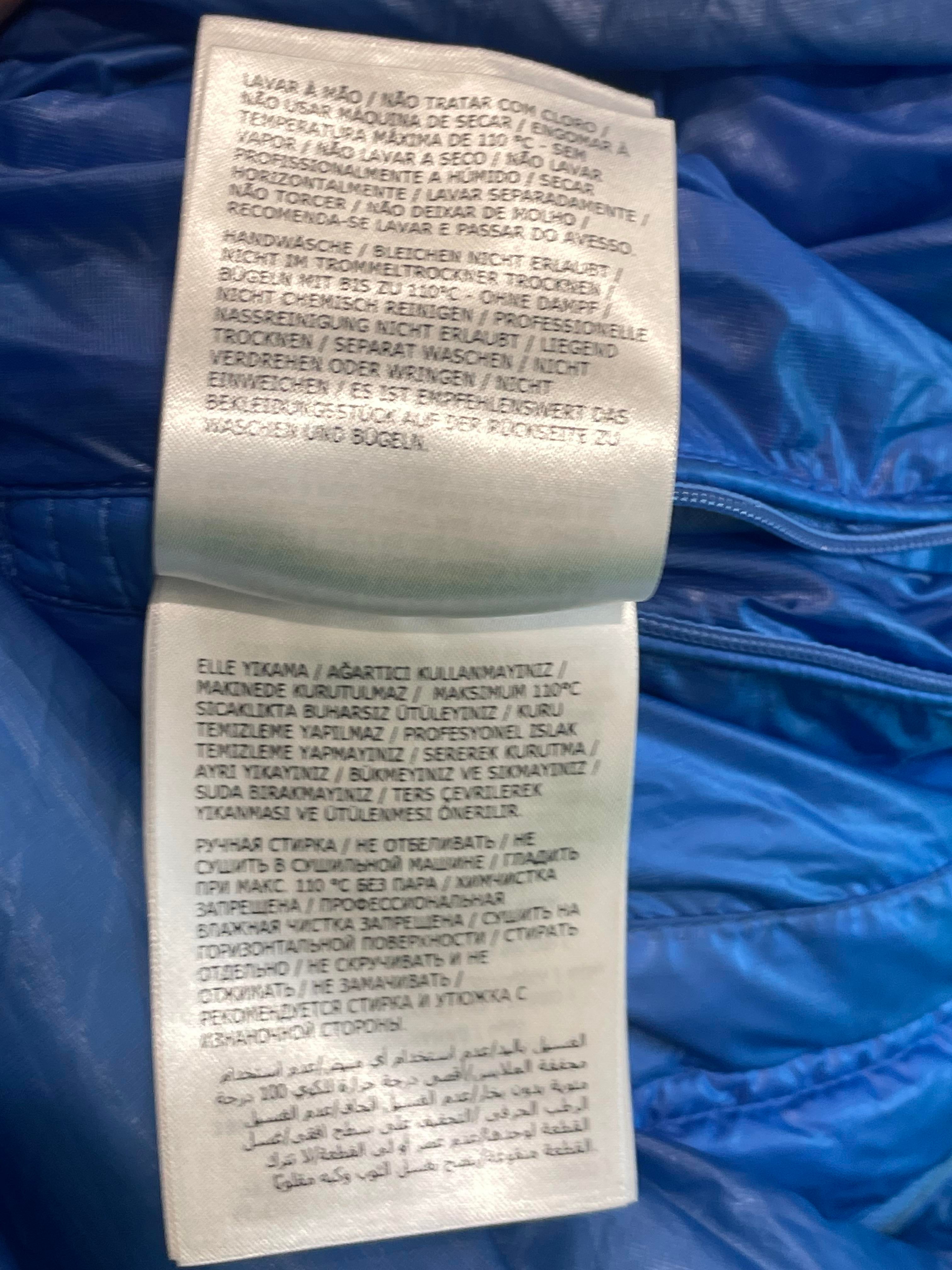 Moncler "Lamentin" Royal Blue Puffer Coat