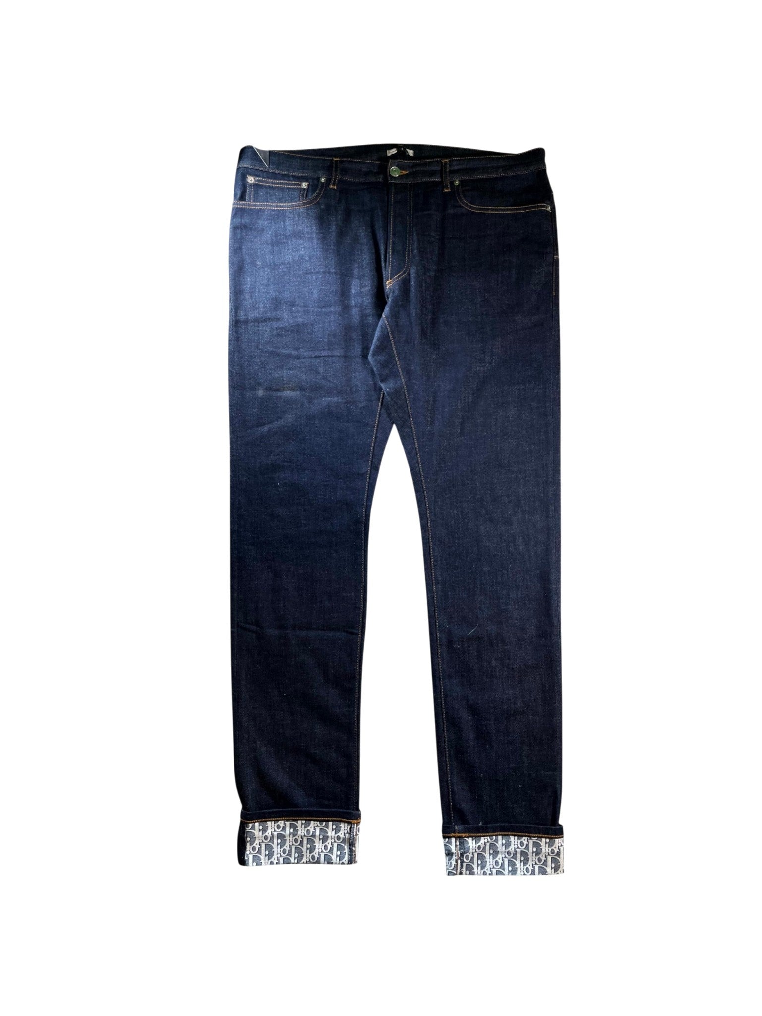 Dior Oblique Navy Jeans