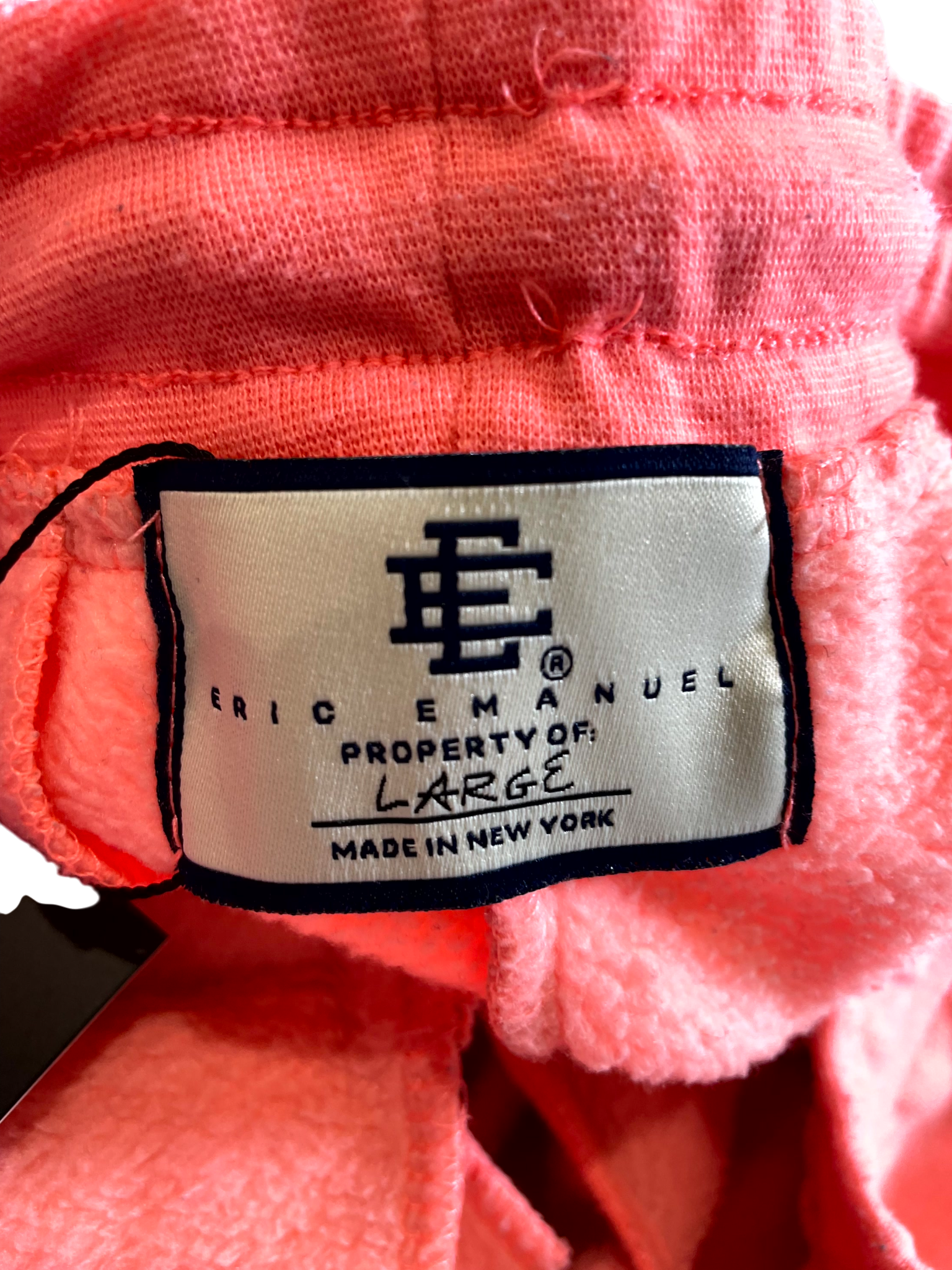 Eric Emanuel Pink Coral Sweats