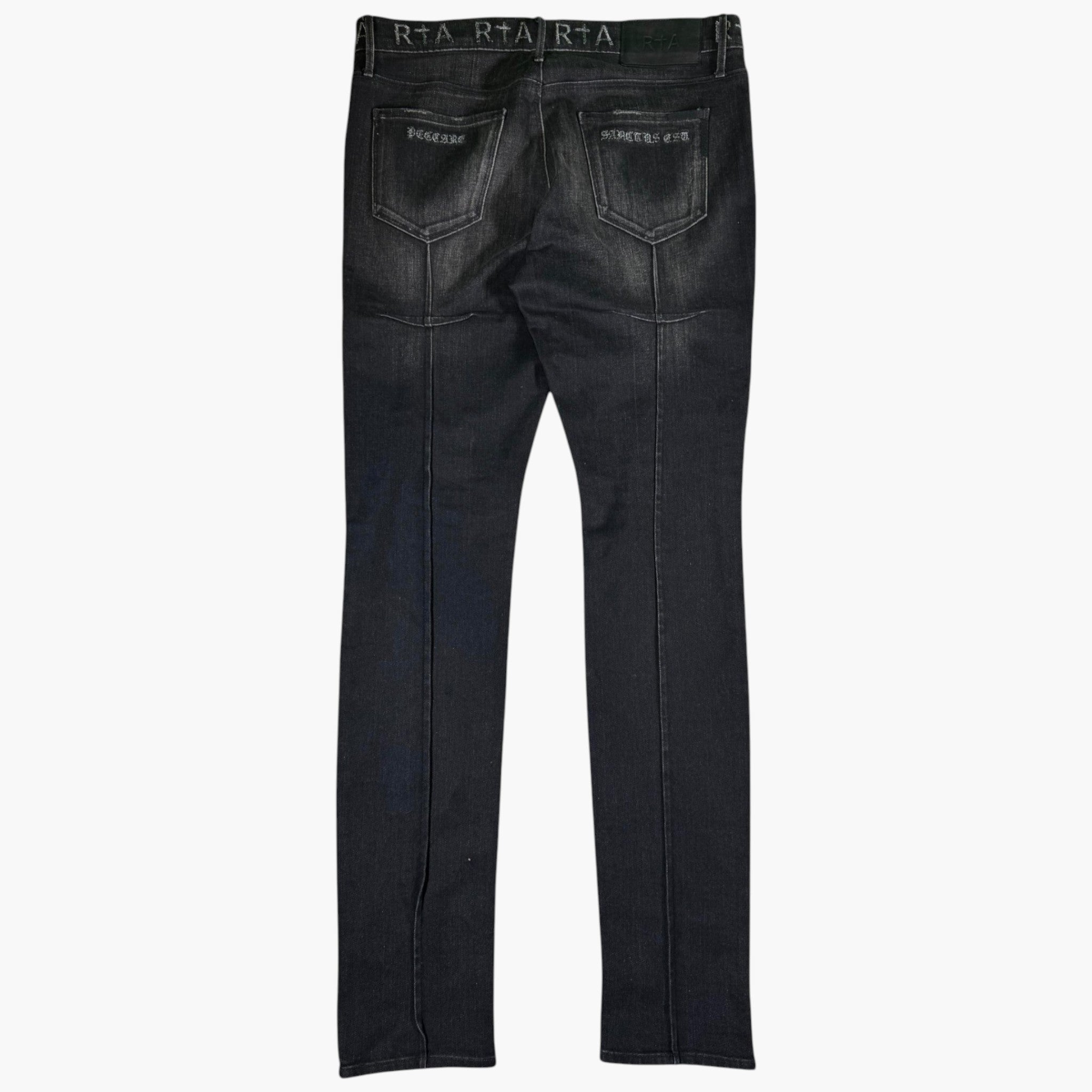 Purple Brand Plain Black Jeans