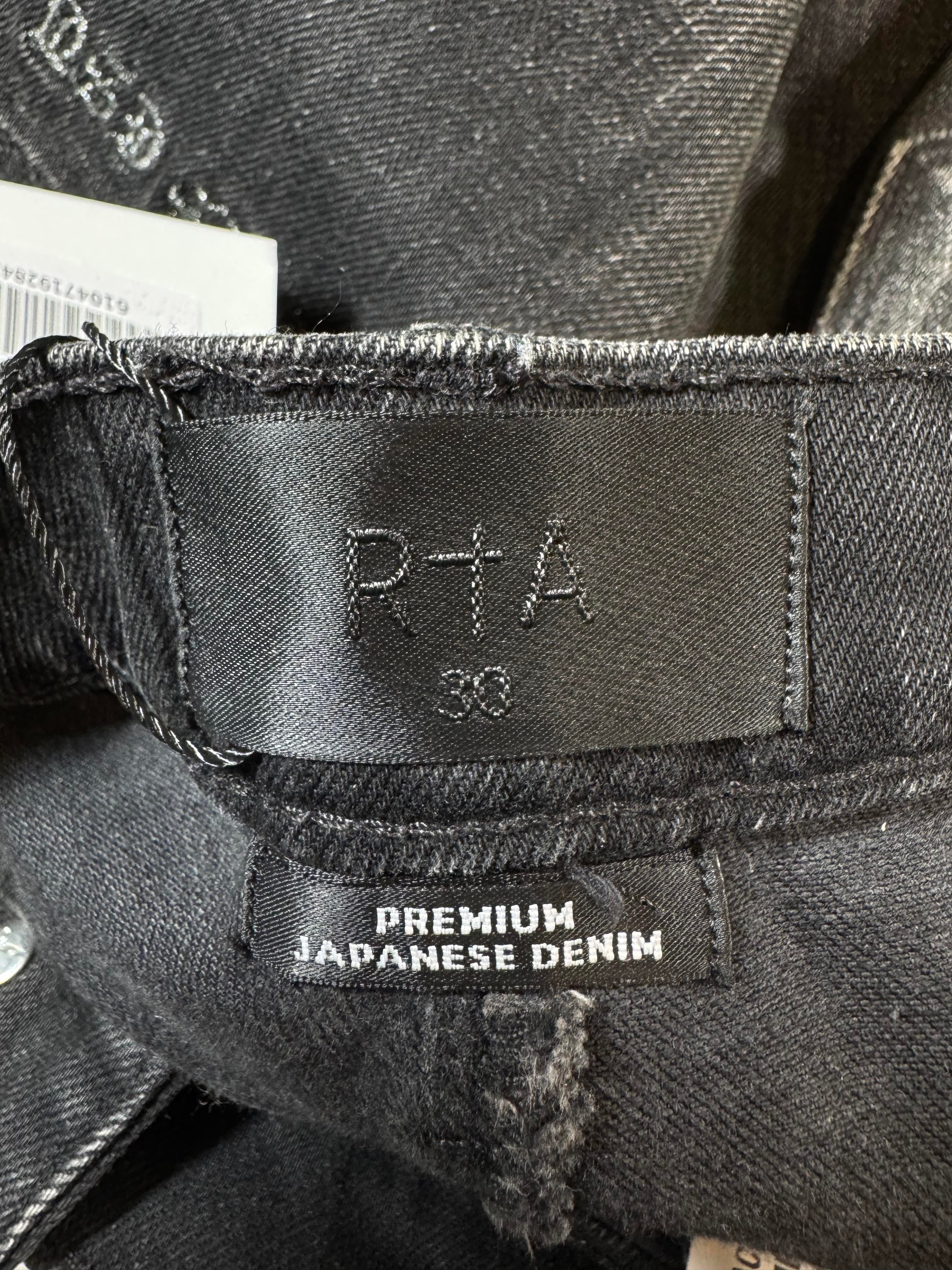Purple Brand Plain Black Jeans