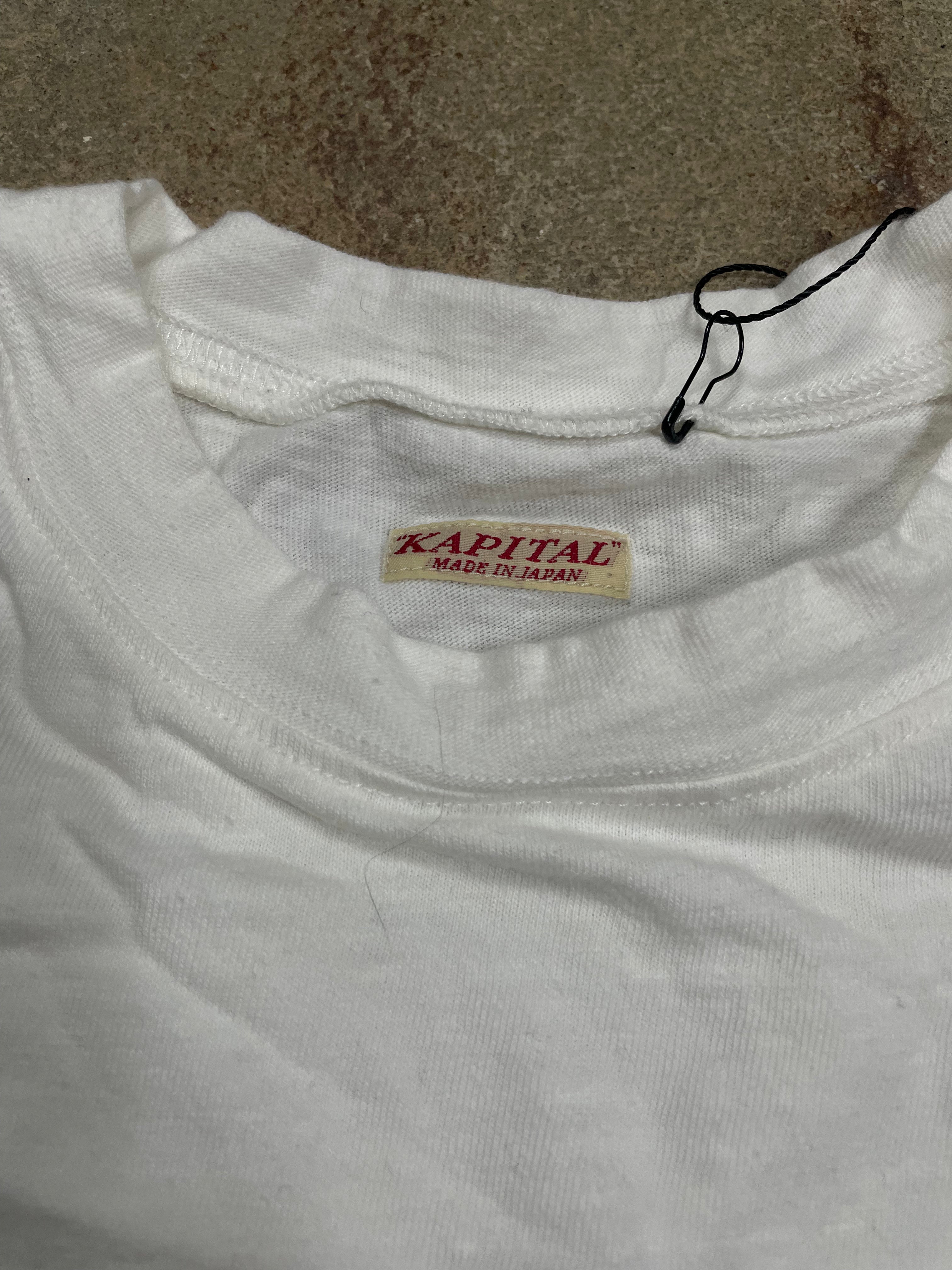 Kapital Zephyr Oversized Tee White Used 1 (Small)