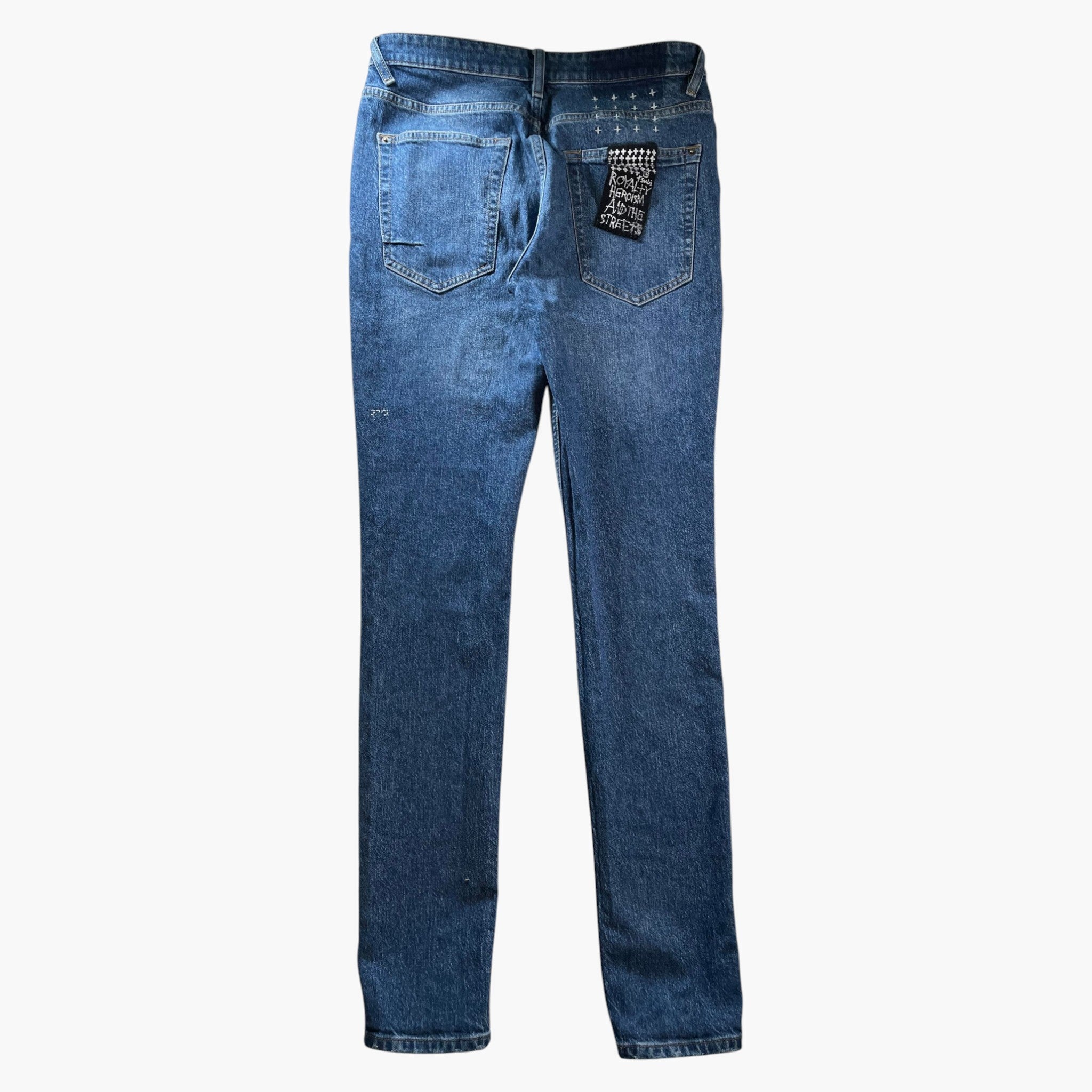 Ksubi Knee Ripped Dark Wash Jeans