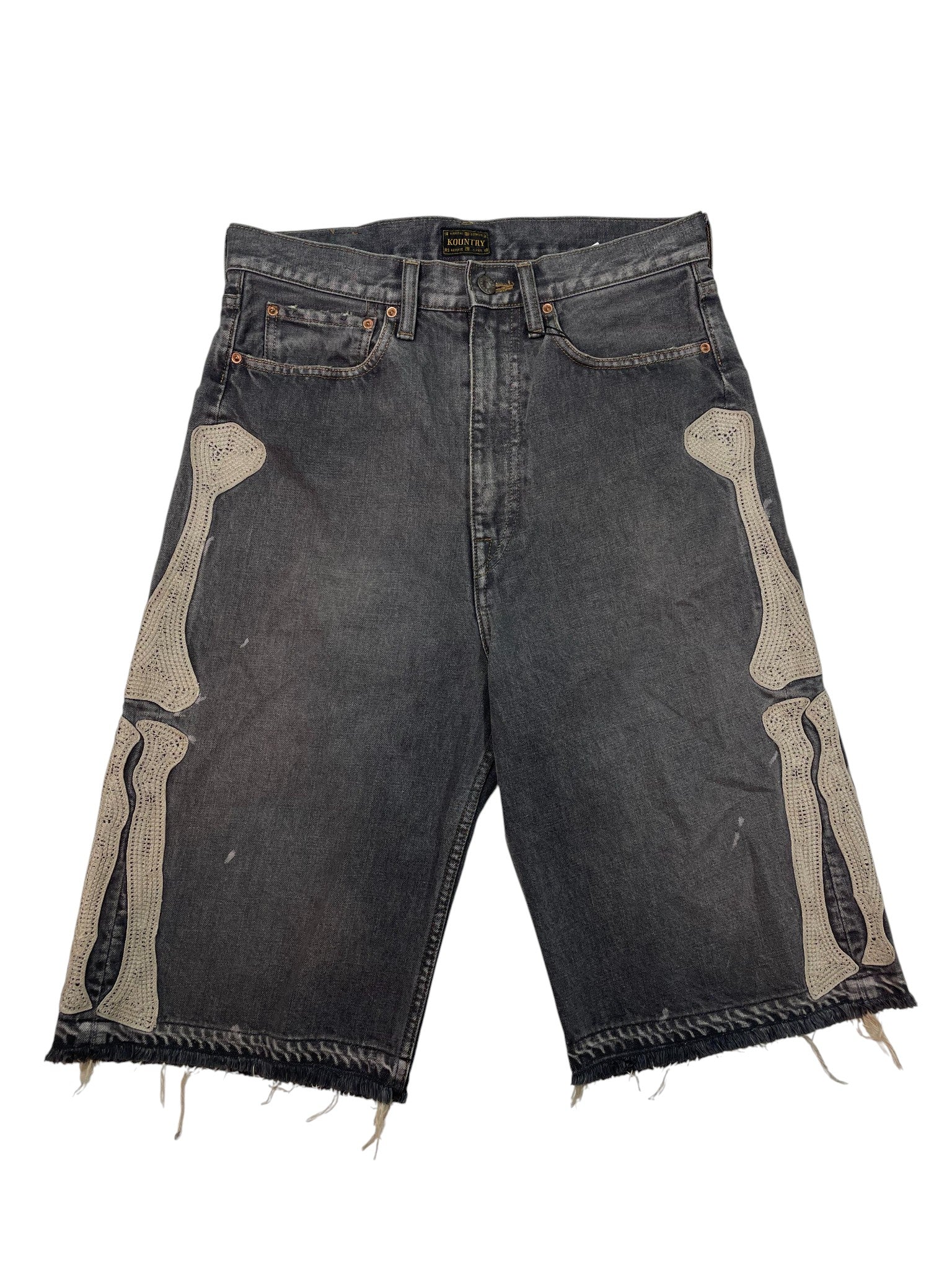 Kapital 'Bone' Grey Jeans