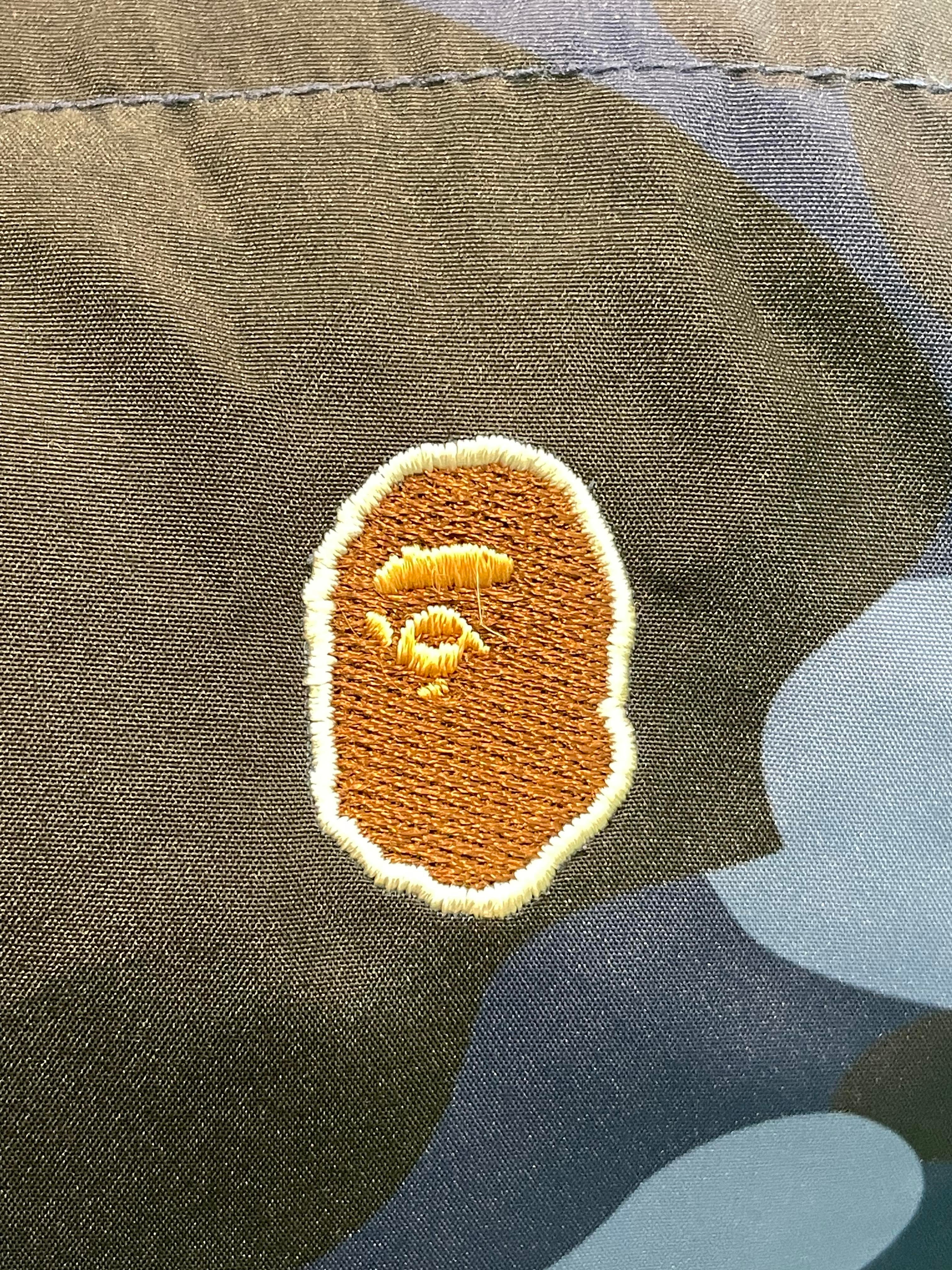 BAPE Blue Camo Puffer Vest