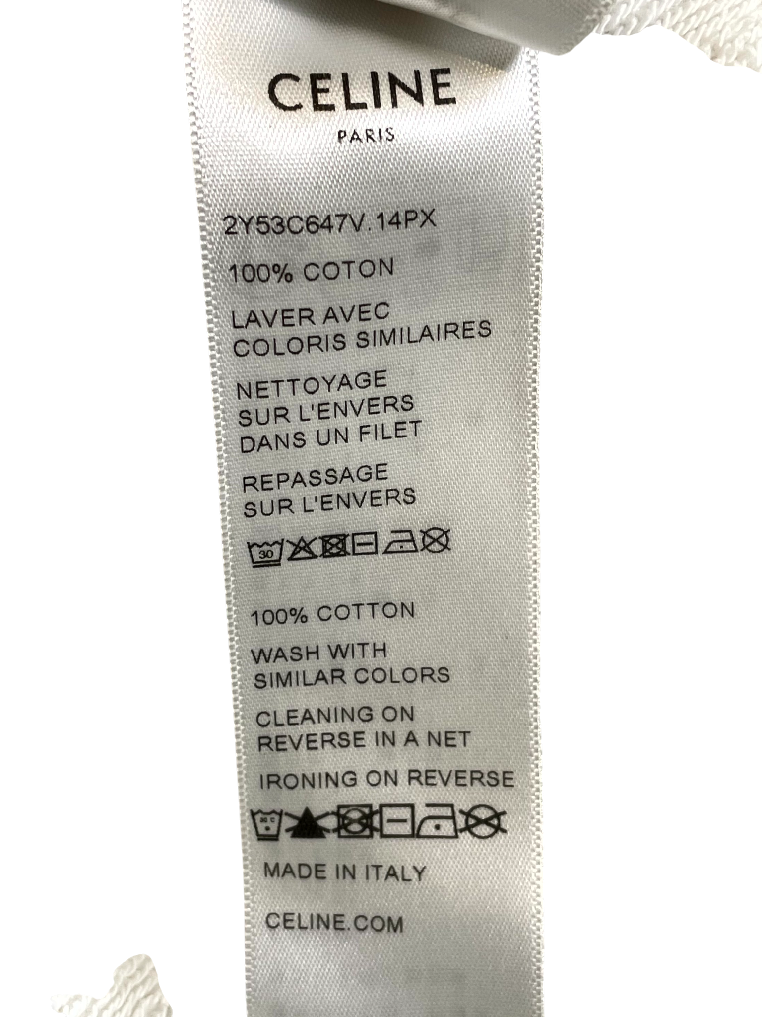 Celine Crewneck Tie Dye Sweatshirt