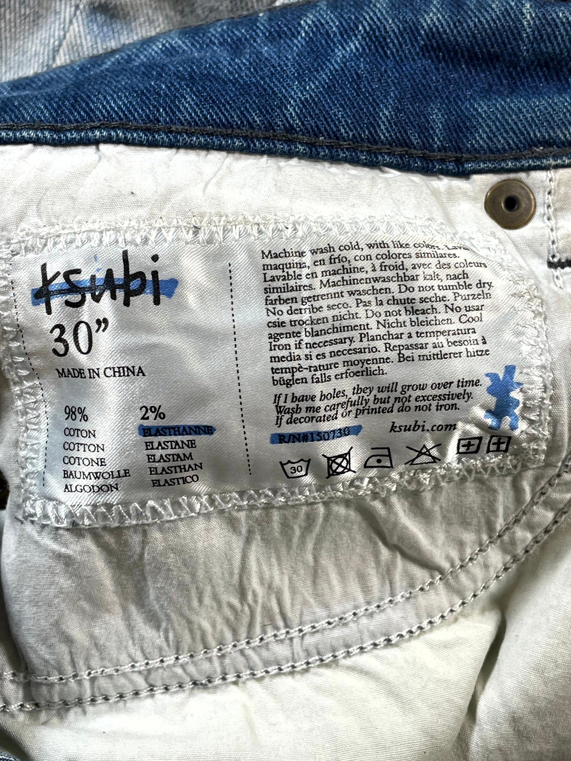 Ksubi Light Wash Jeans