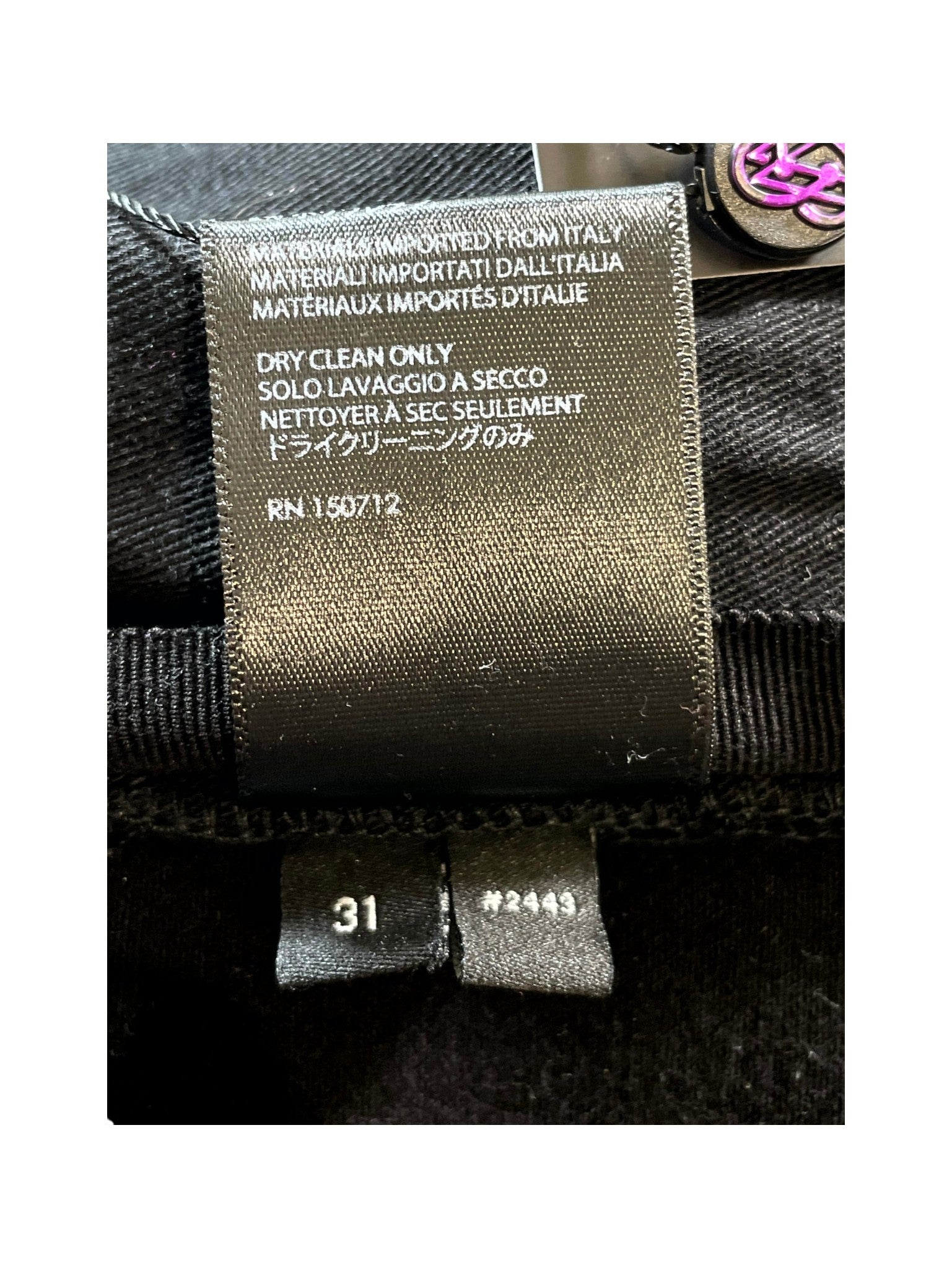 Amiri Crystal Black & Blue Jeans