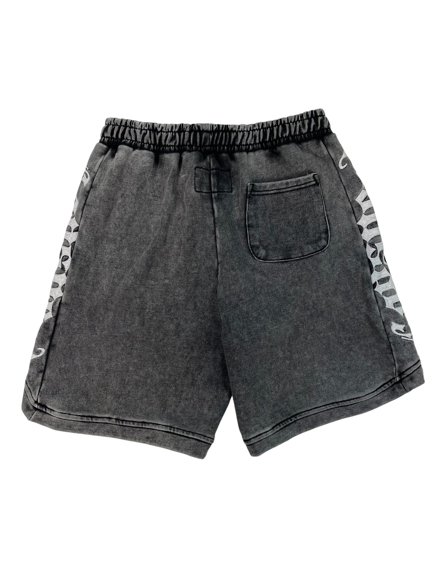 Godspeed 'CourtSide' Charcoal Wash Shorts