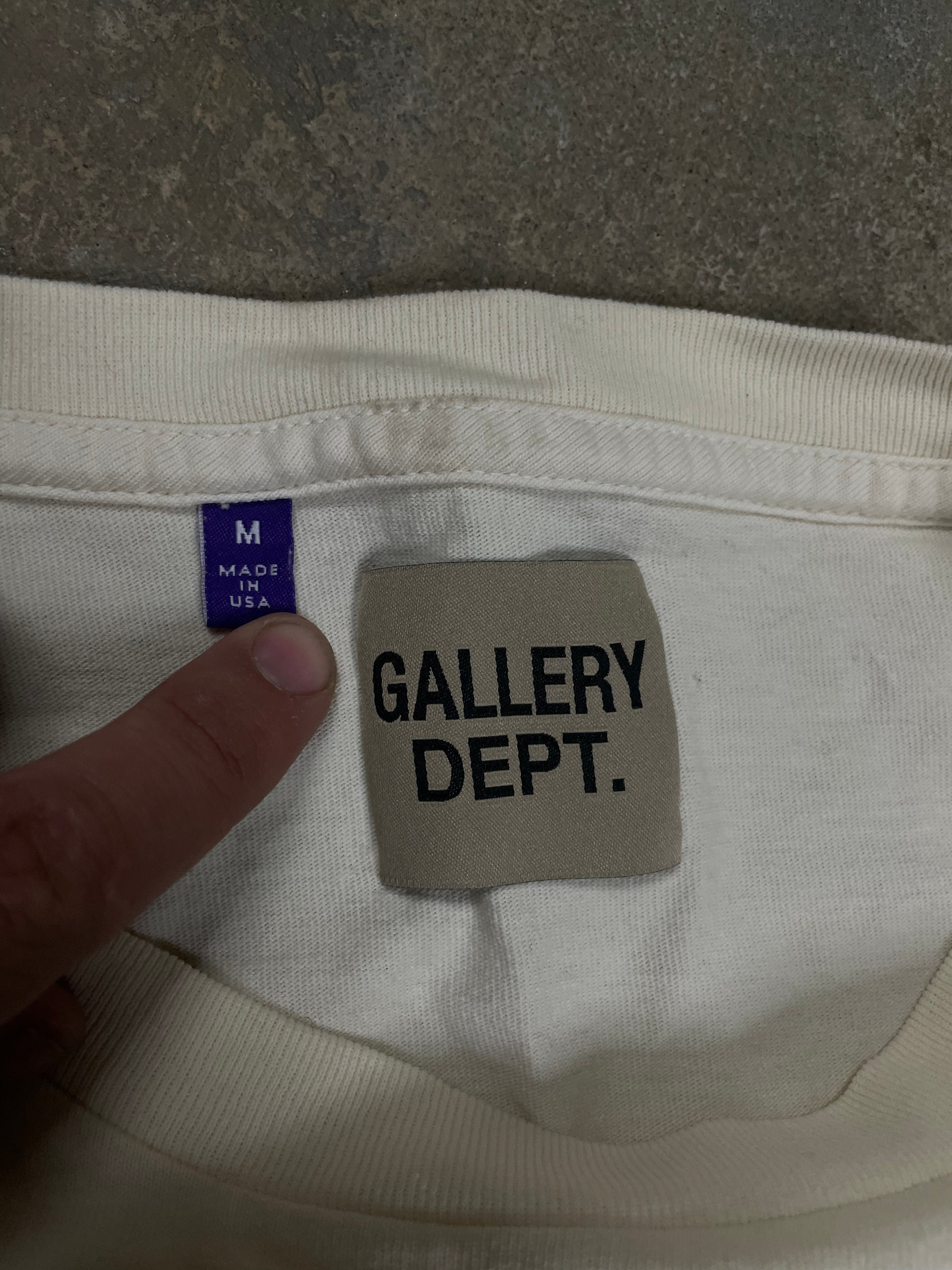 Gallery Dept Tee Cream Baby Blue New Medium