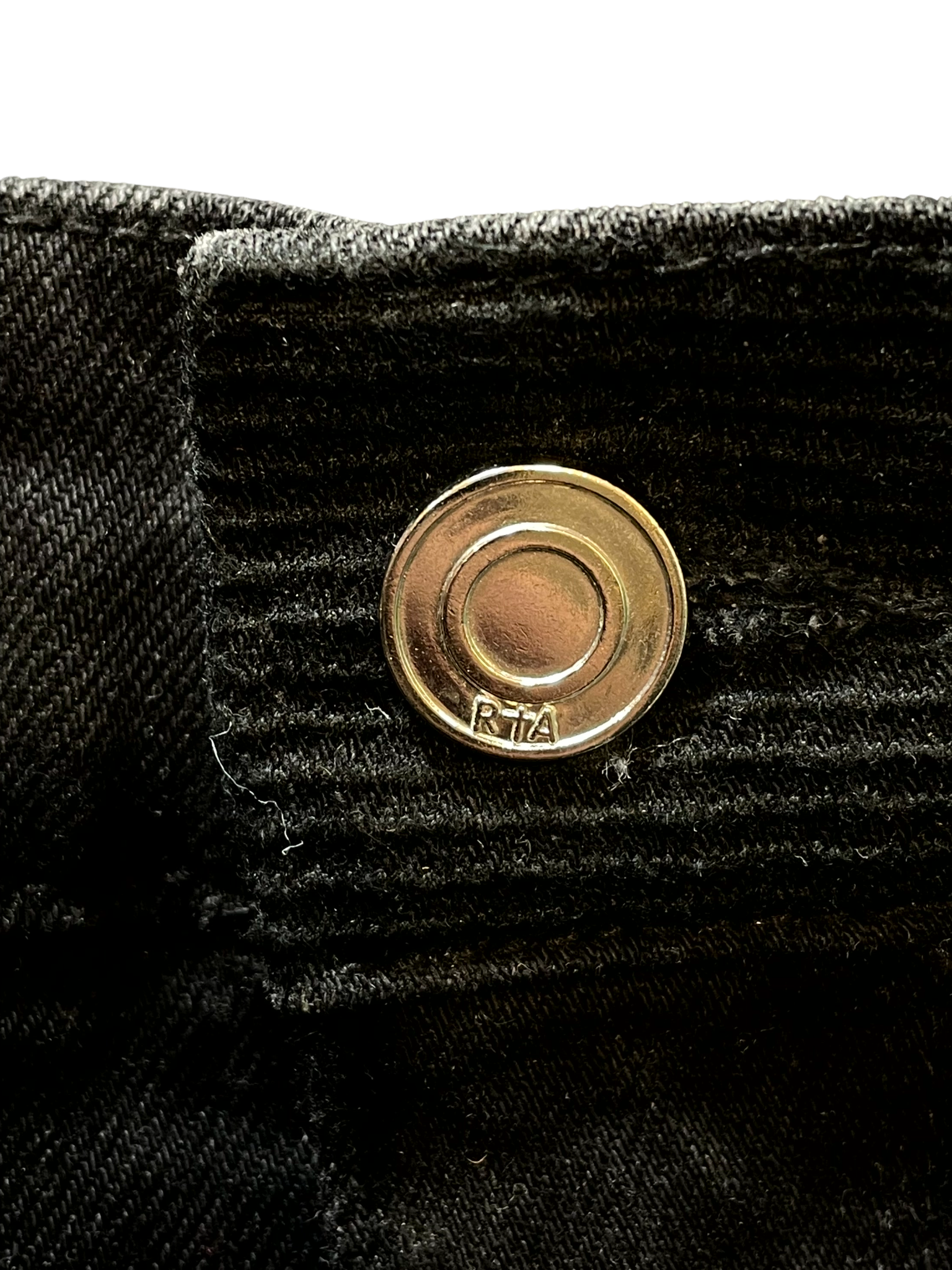 RTA Flames Black Jeans