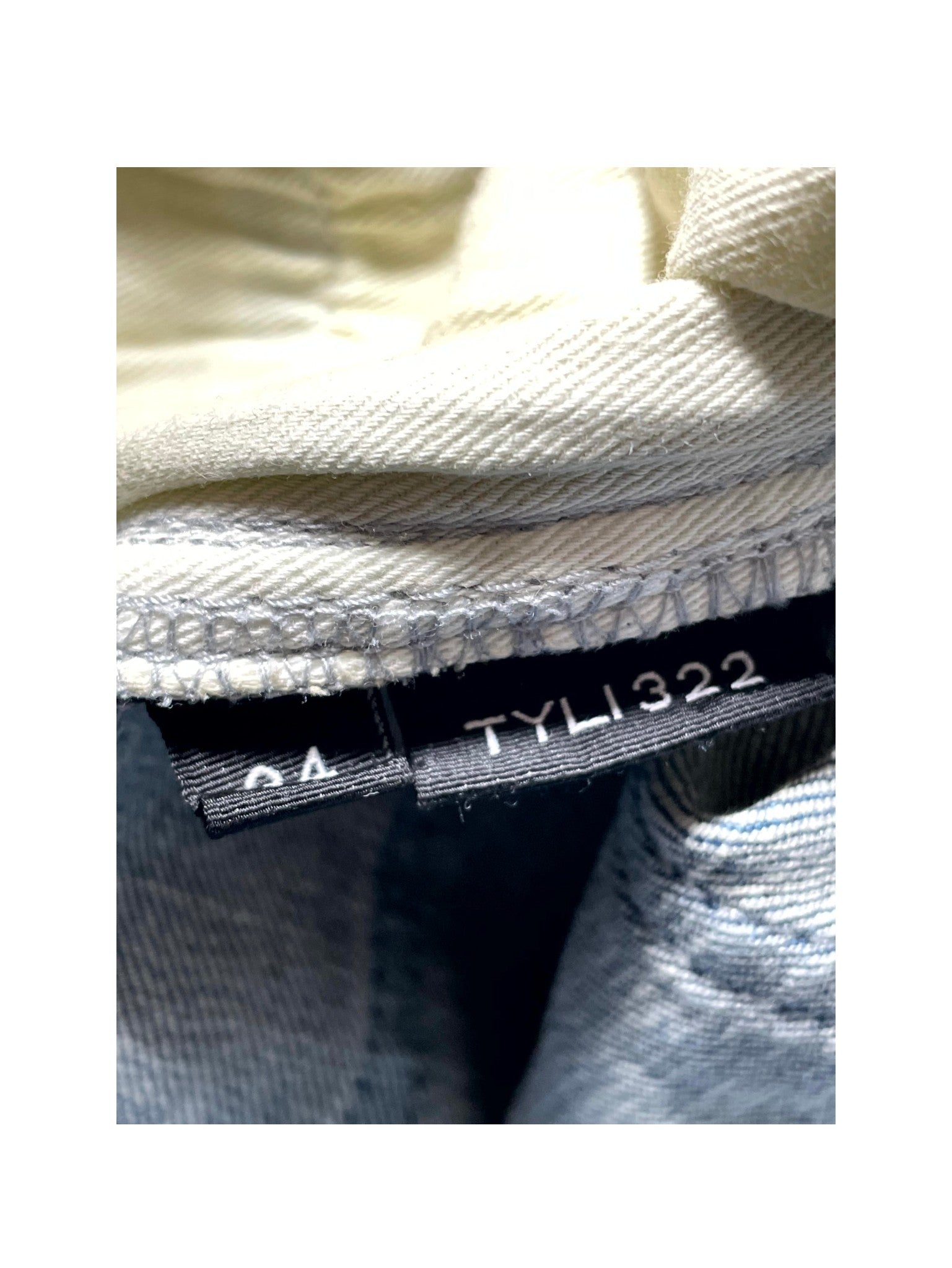 Purple Light Wash Jeans
