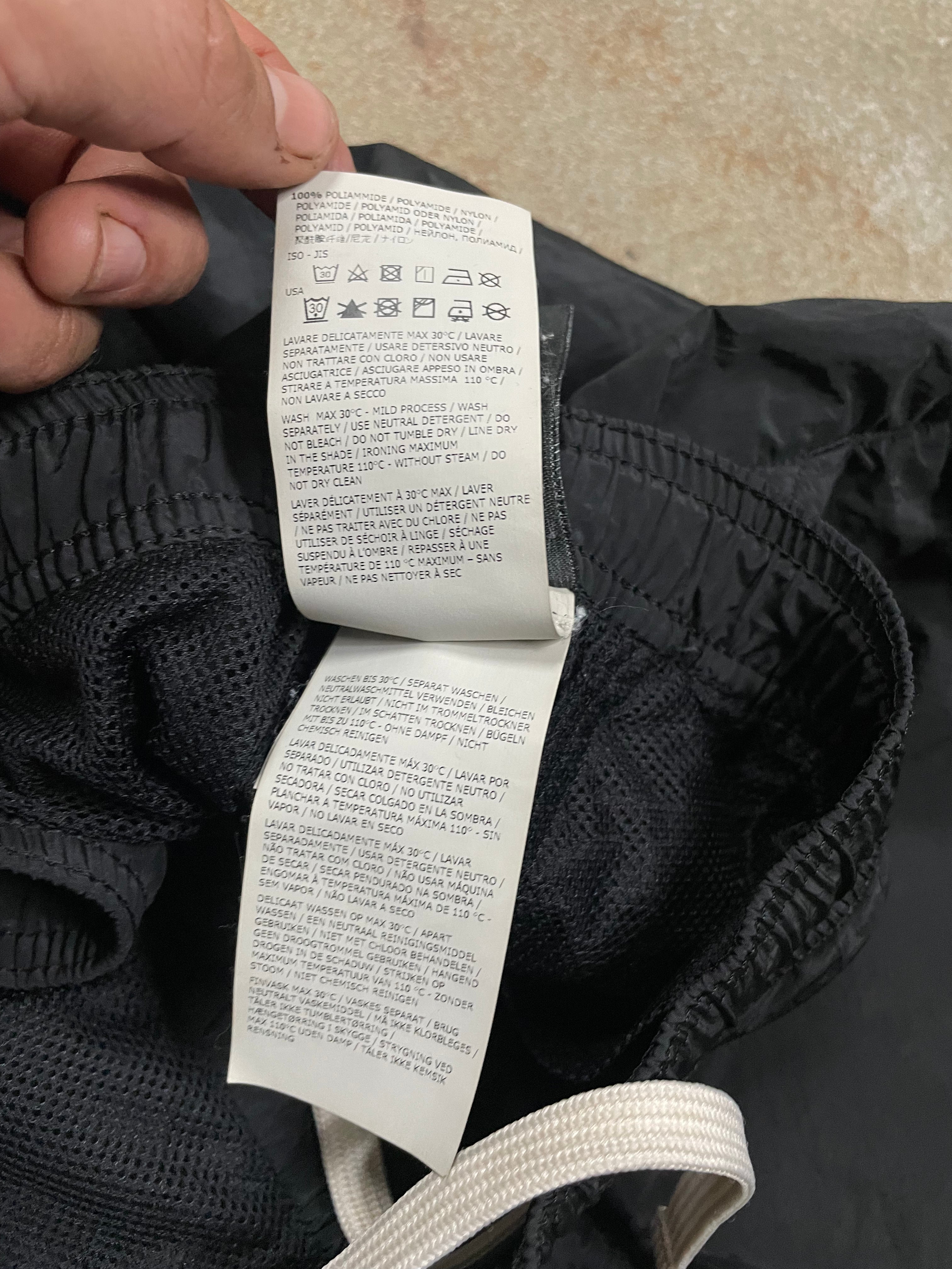 Stone Island Swim Trunks Black XXL Used