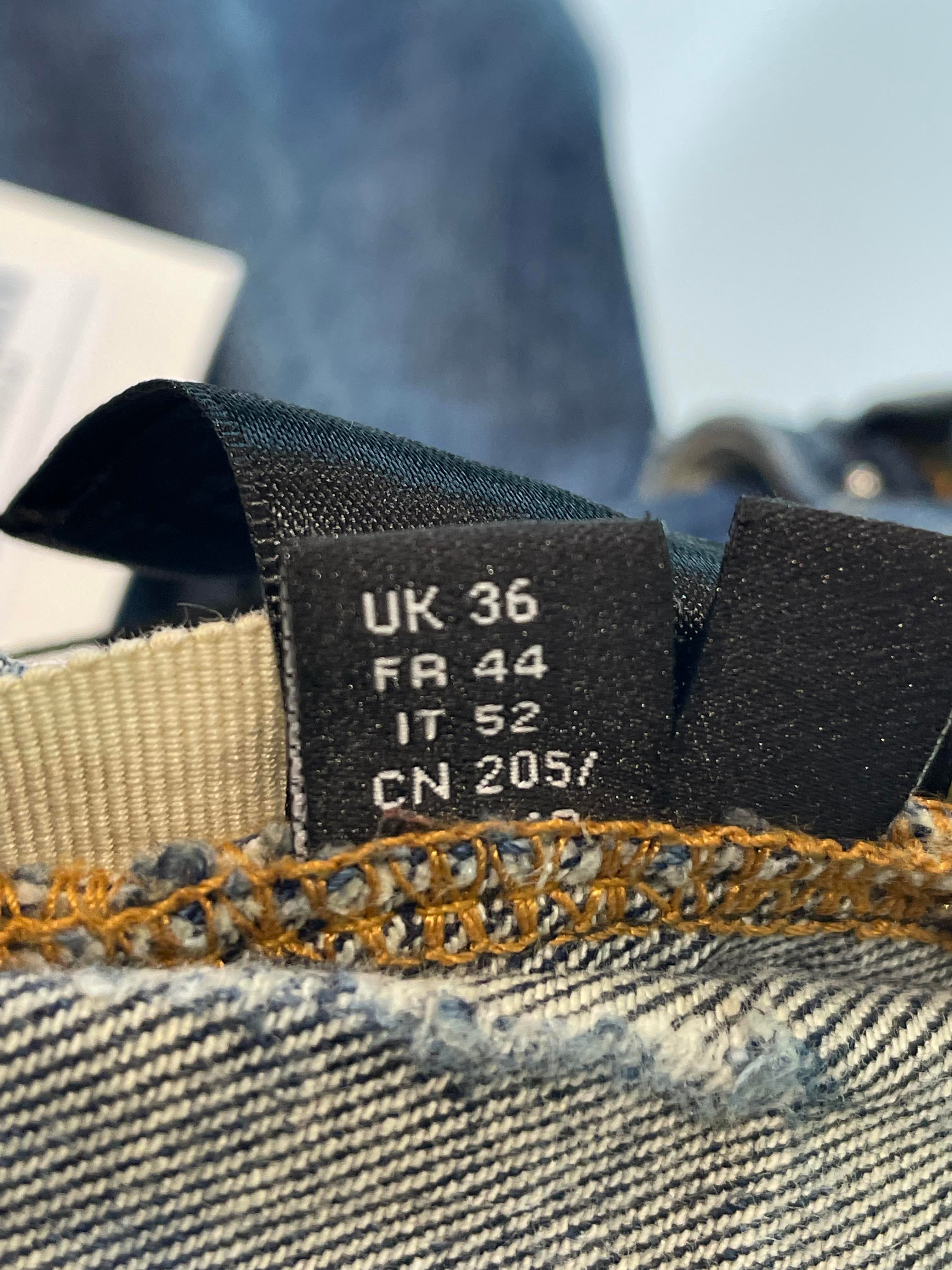 Amiri 'Patch MX1' Dark Wash & Black Jeans