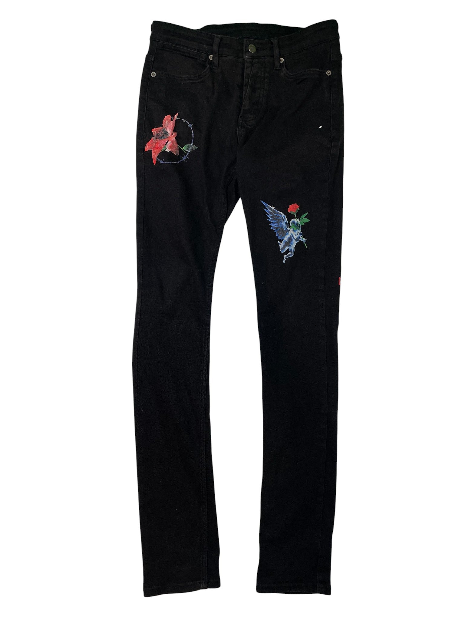 Ksubi 'Angel Rose' Black Jeans