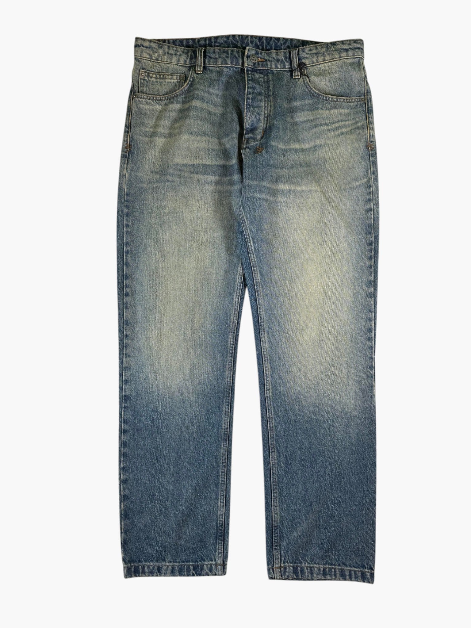 Ksubi Vintage Wash Straight Leg Jeans