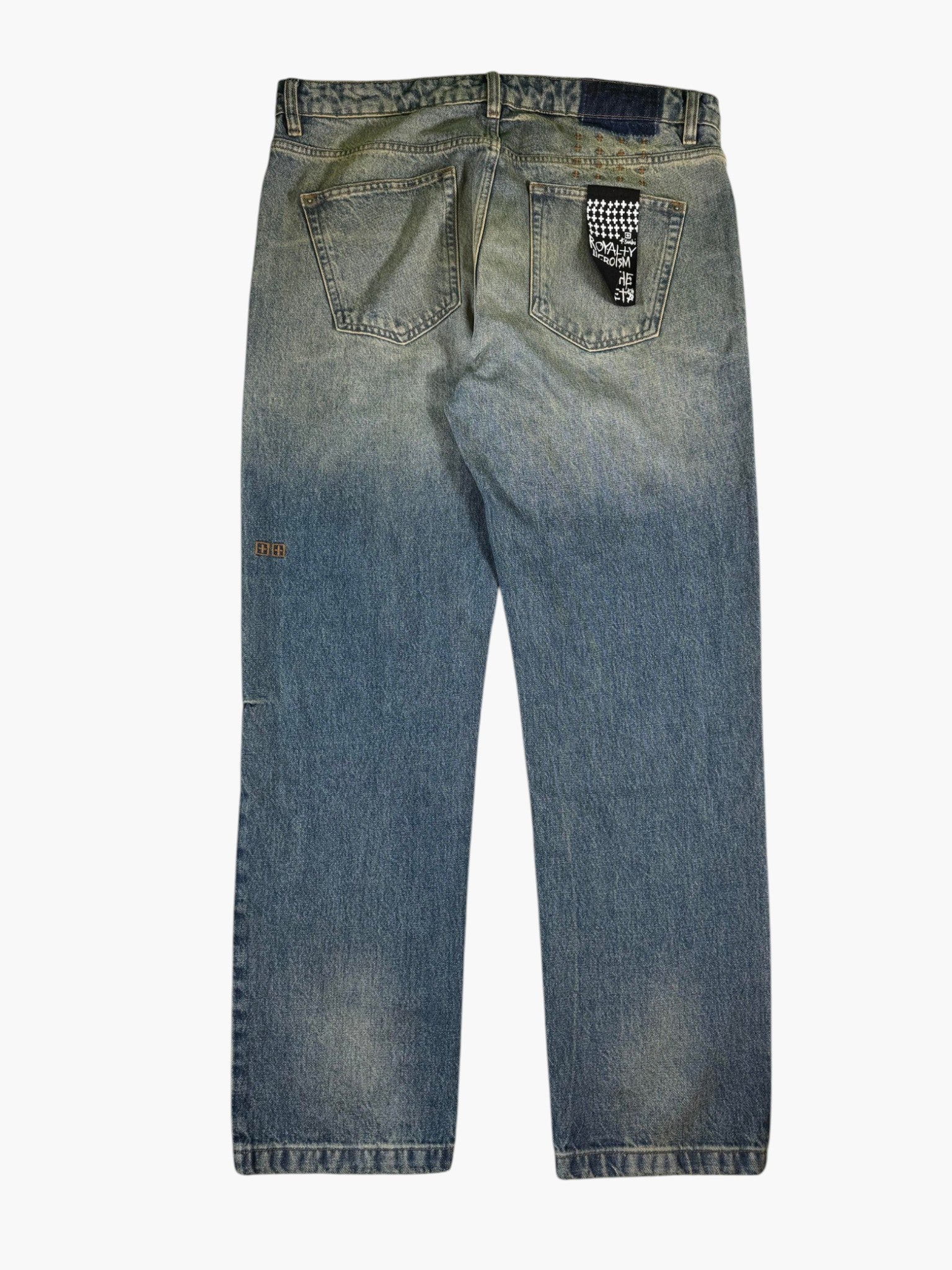 Ksubi Vintage Wash Straight Leg Jeans