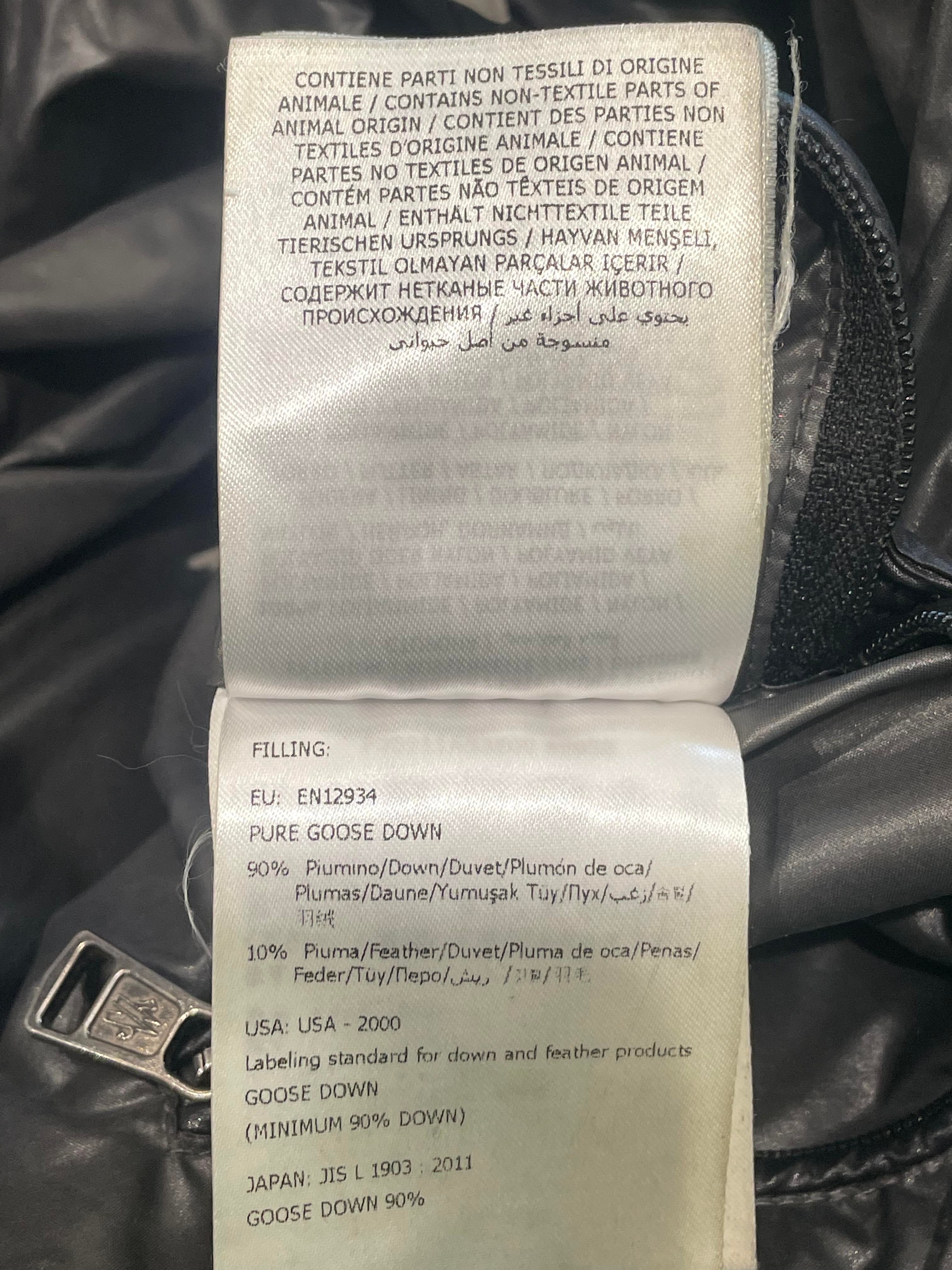 Moncler Maya Black Puffer Jacket