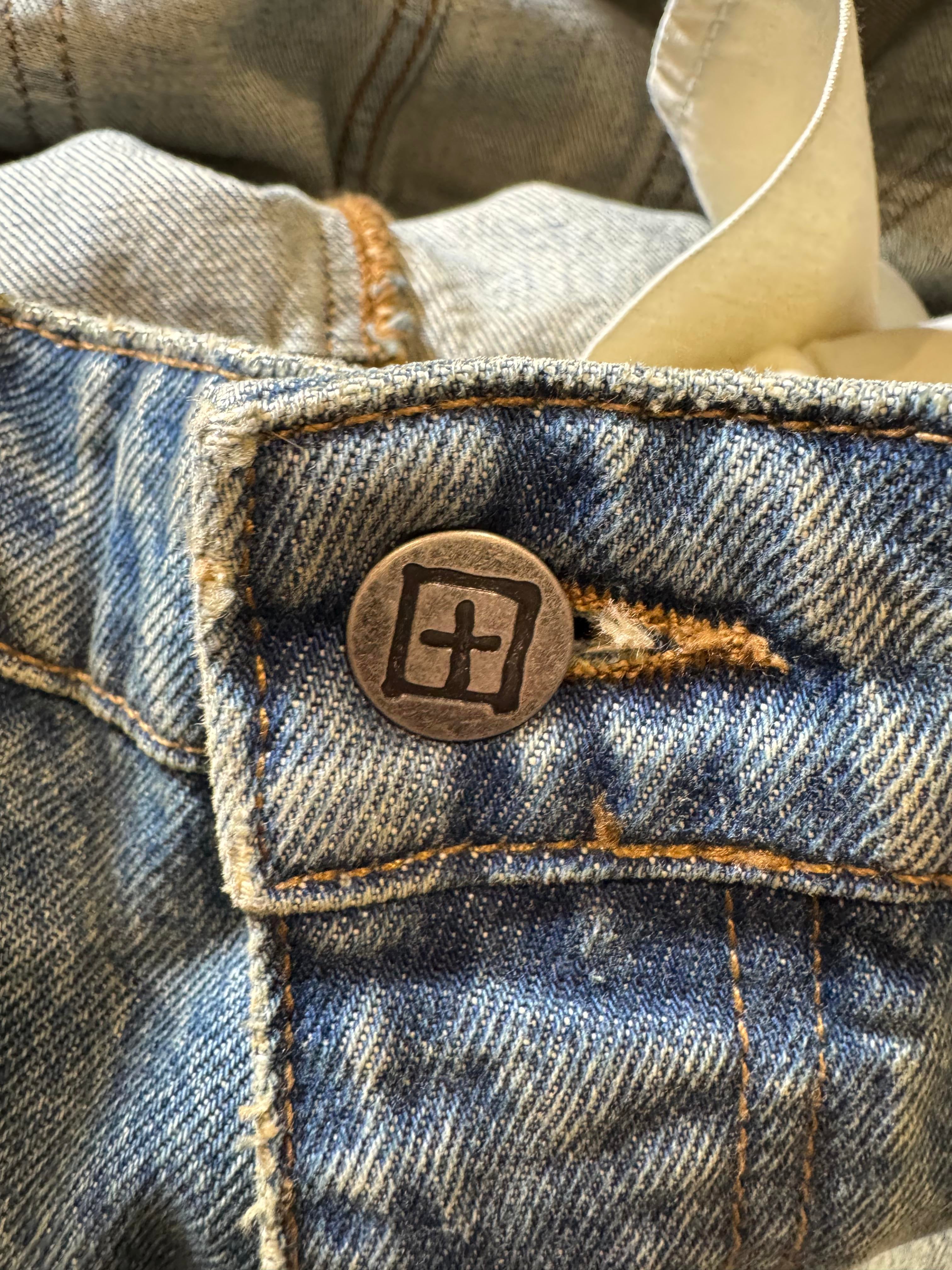 Ksubi Vintage Wash Straight Leg Jeans