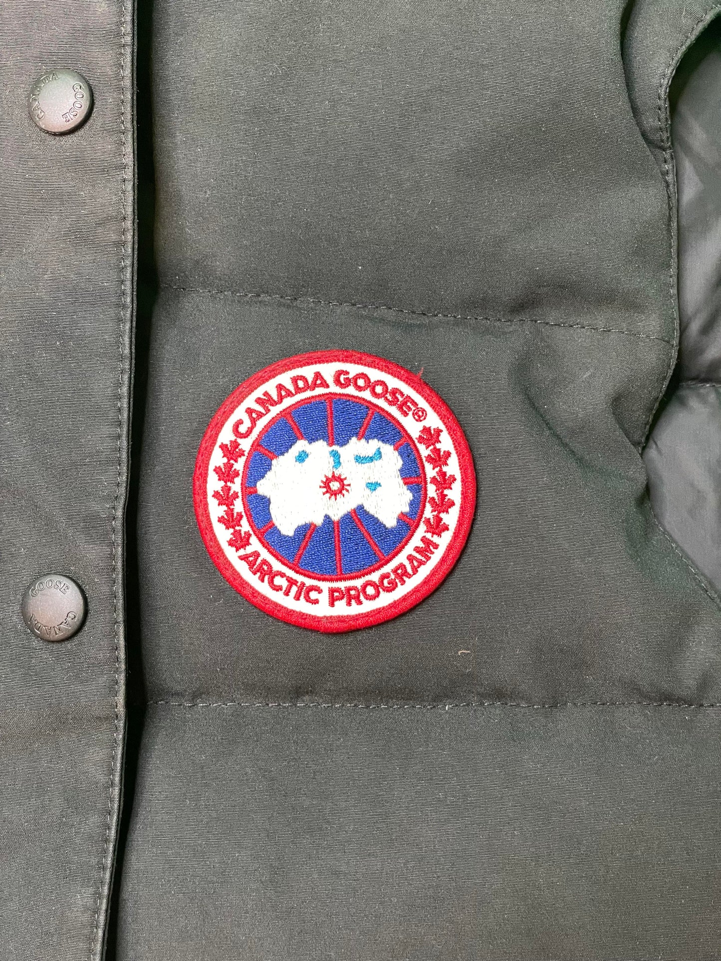 Canada Goose Blue Camo Vest