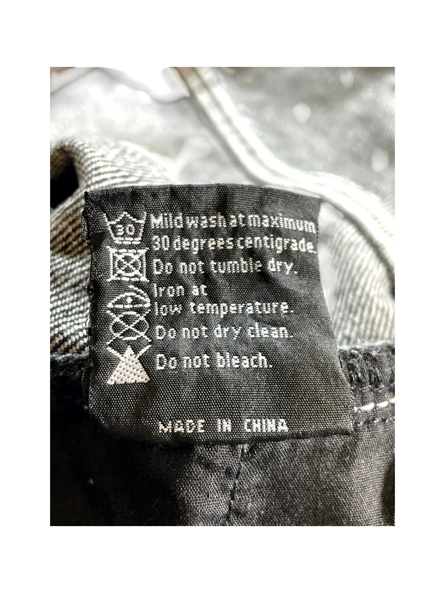 Who Decides War Flames Black & Red Jeans