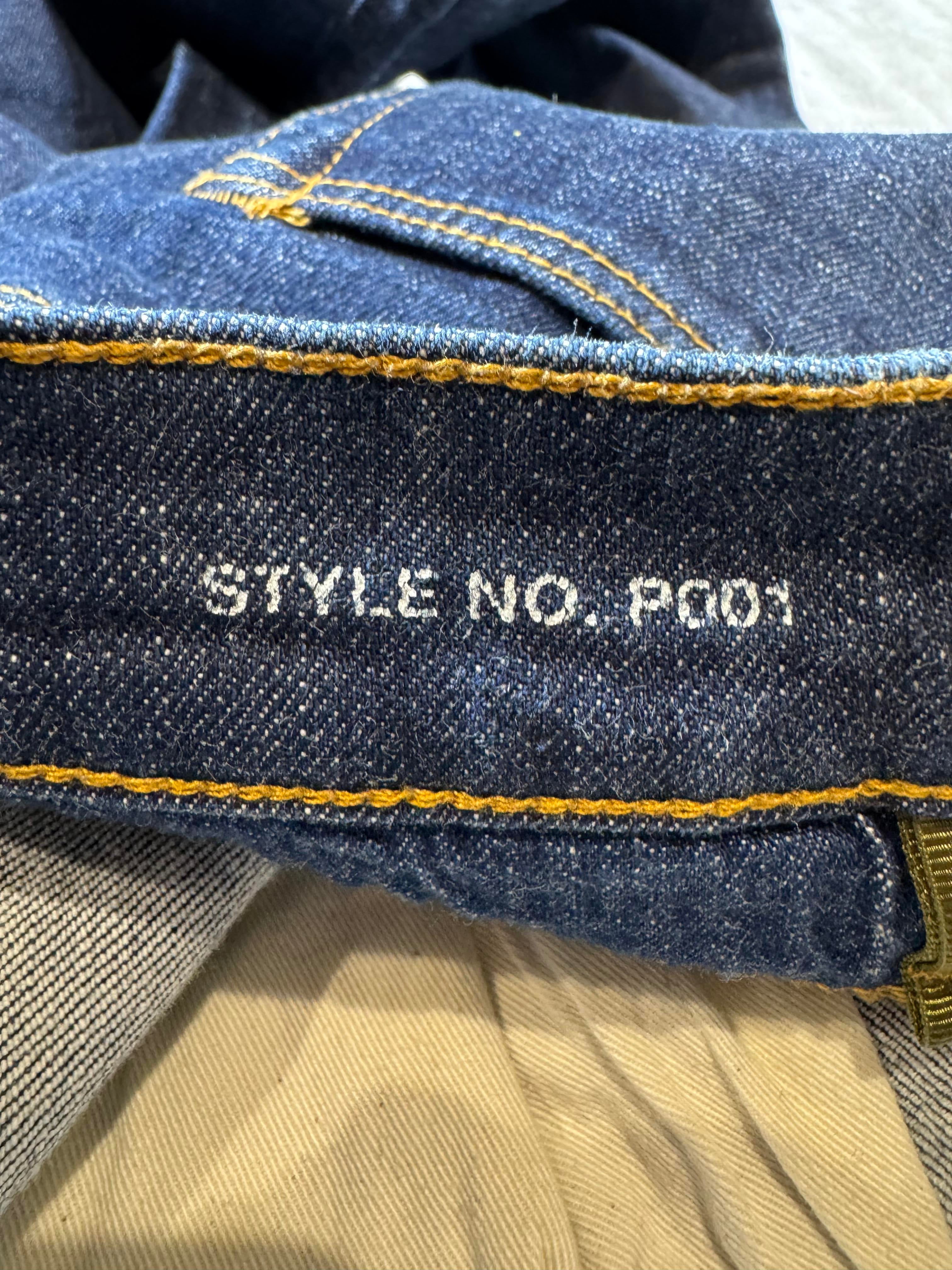Purple Brand Navy Selvedge Jeans